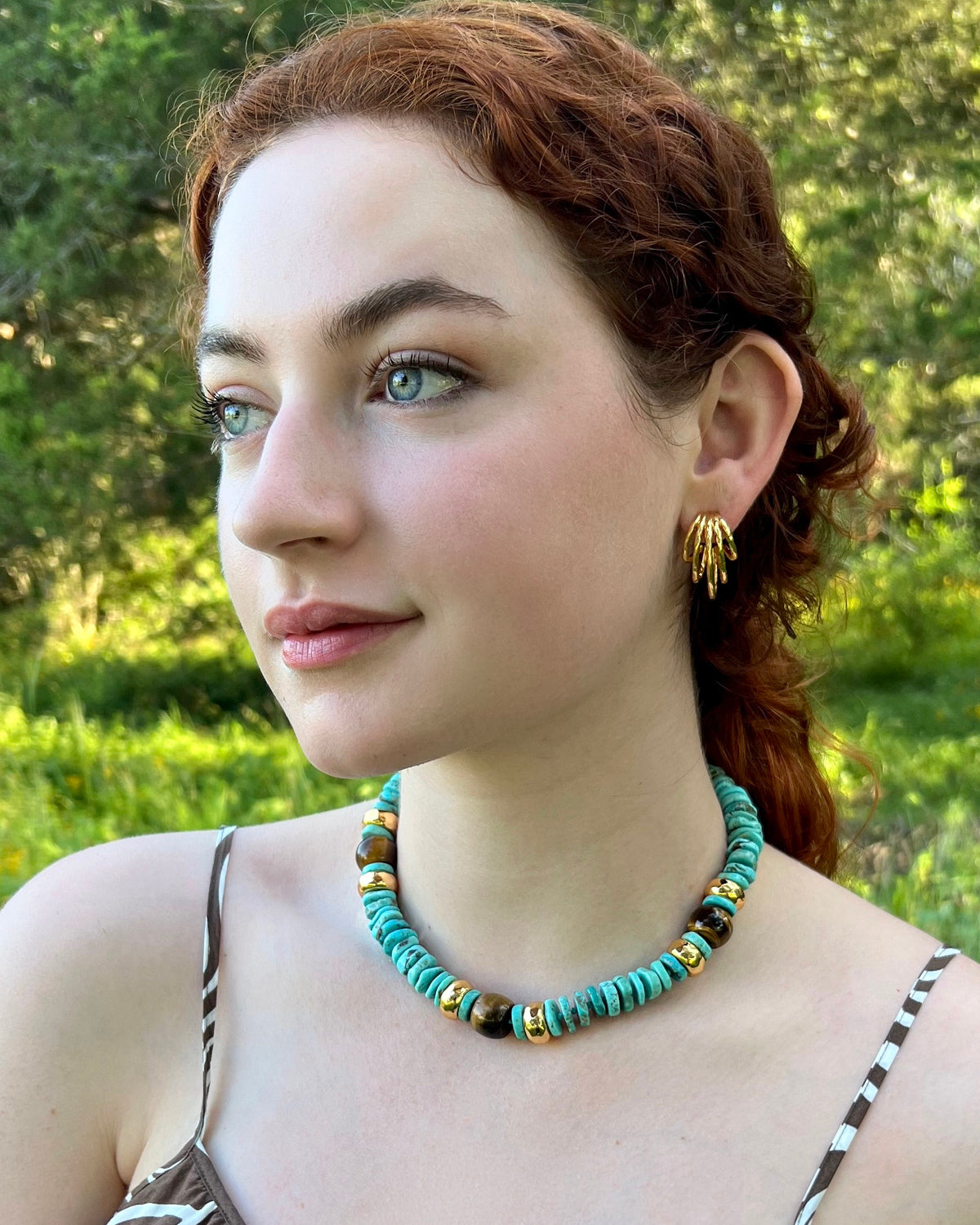 Hammered Multi-Hoops Earrings