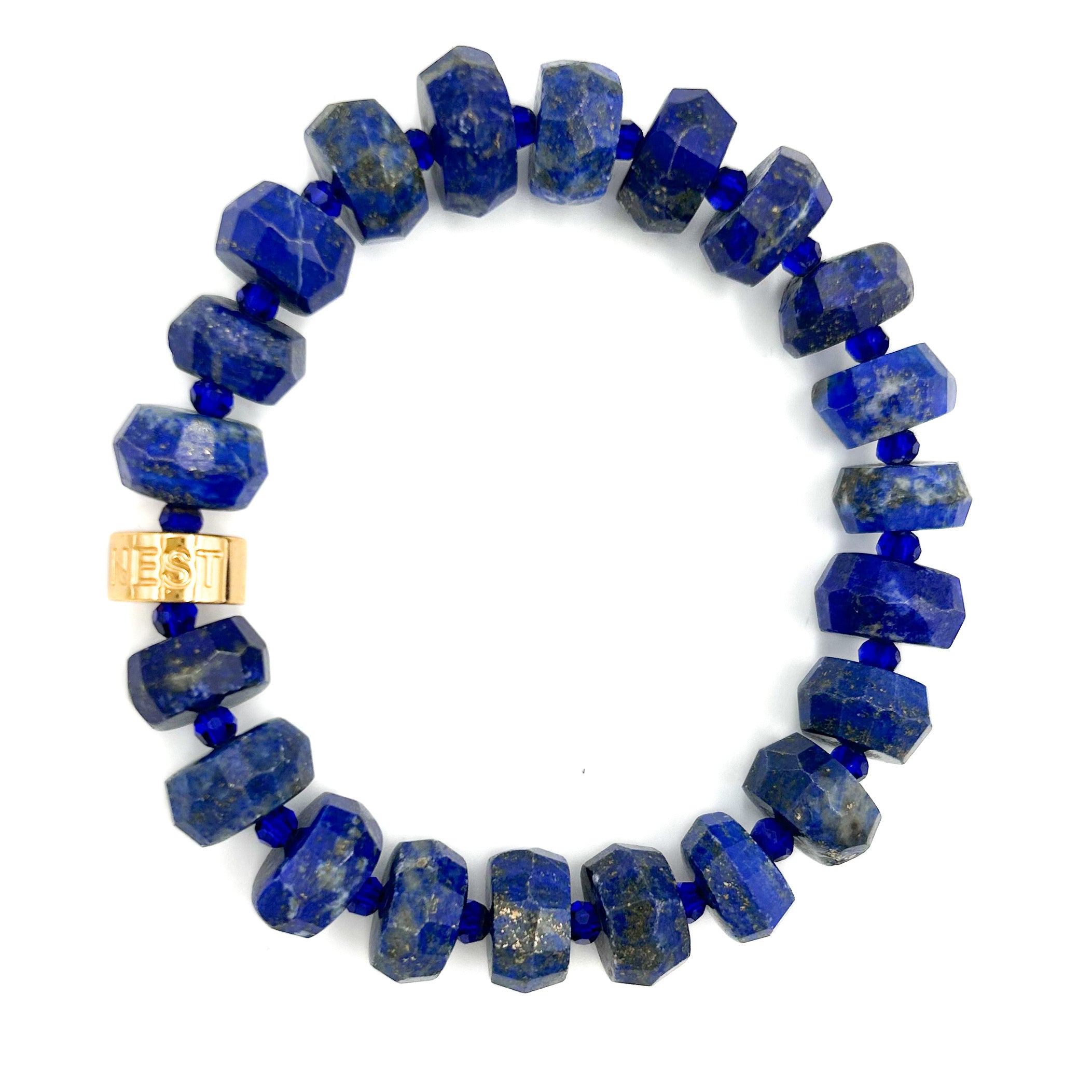 Lapis Stretch Bracelet