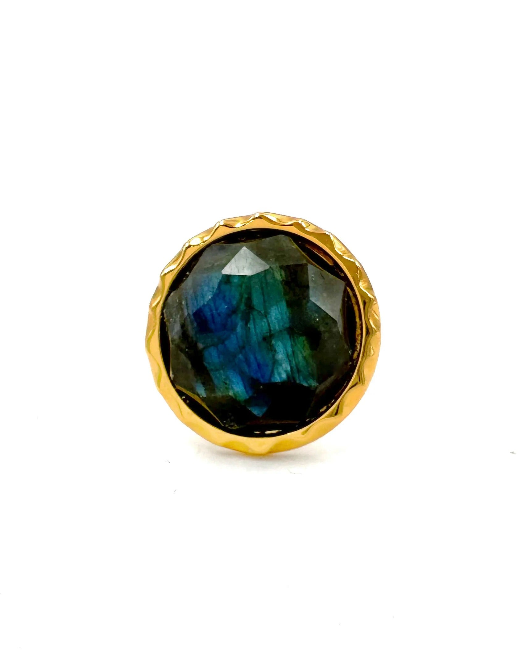 Labradorite Adjustable Ring