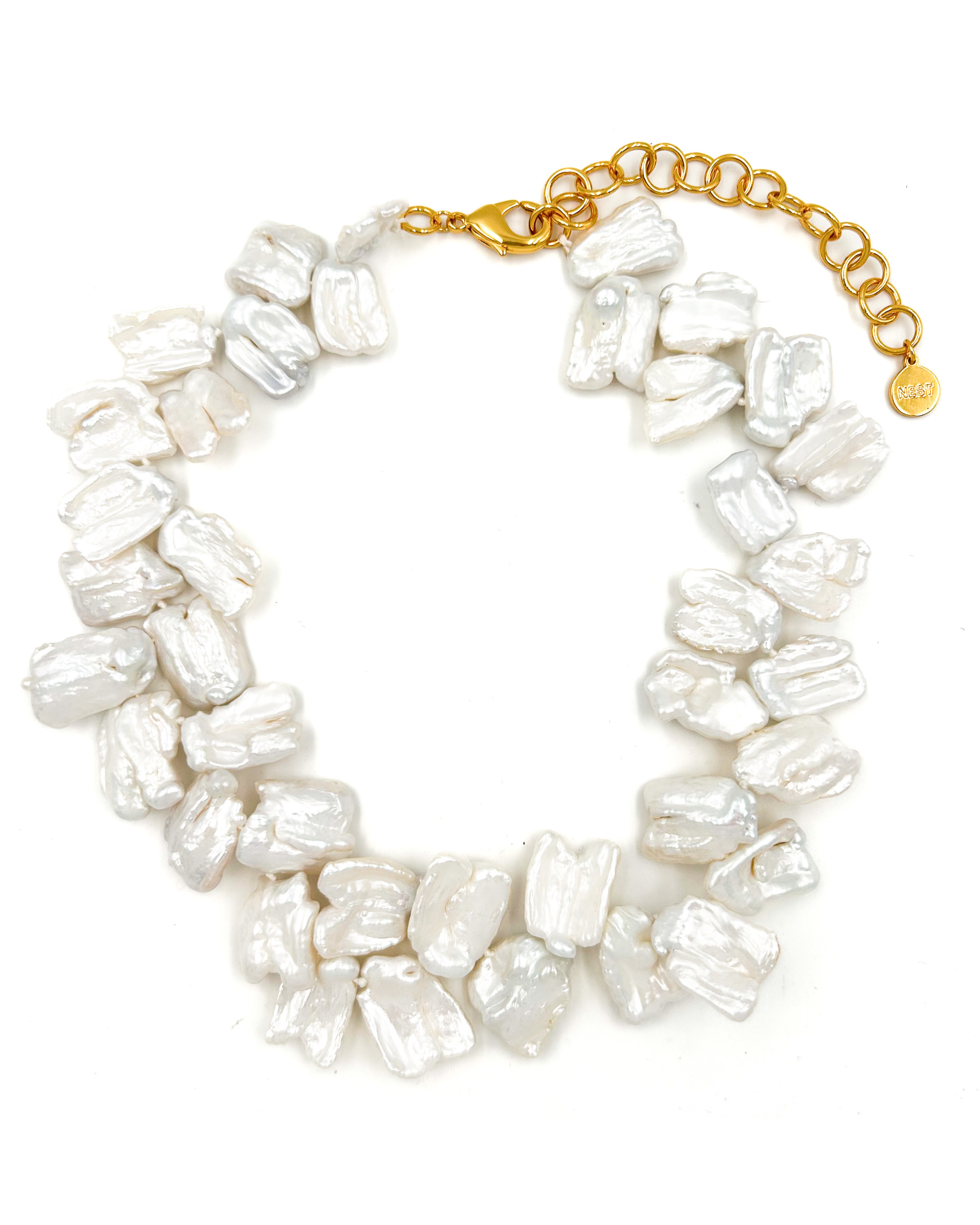 Baroque Pearl Single Strand Necklace
