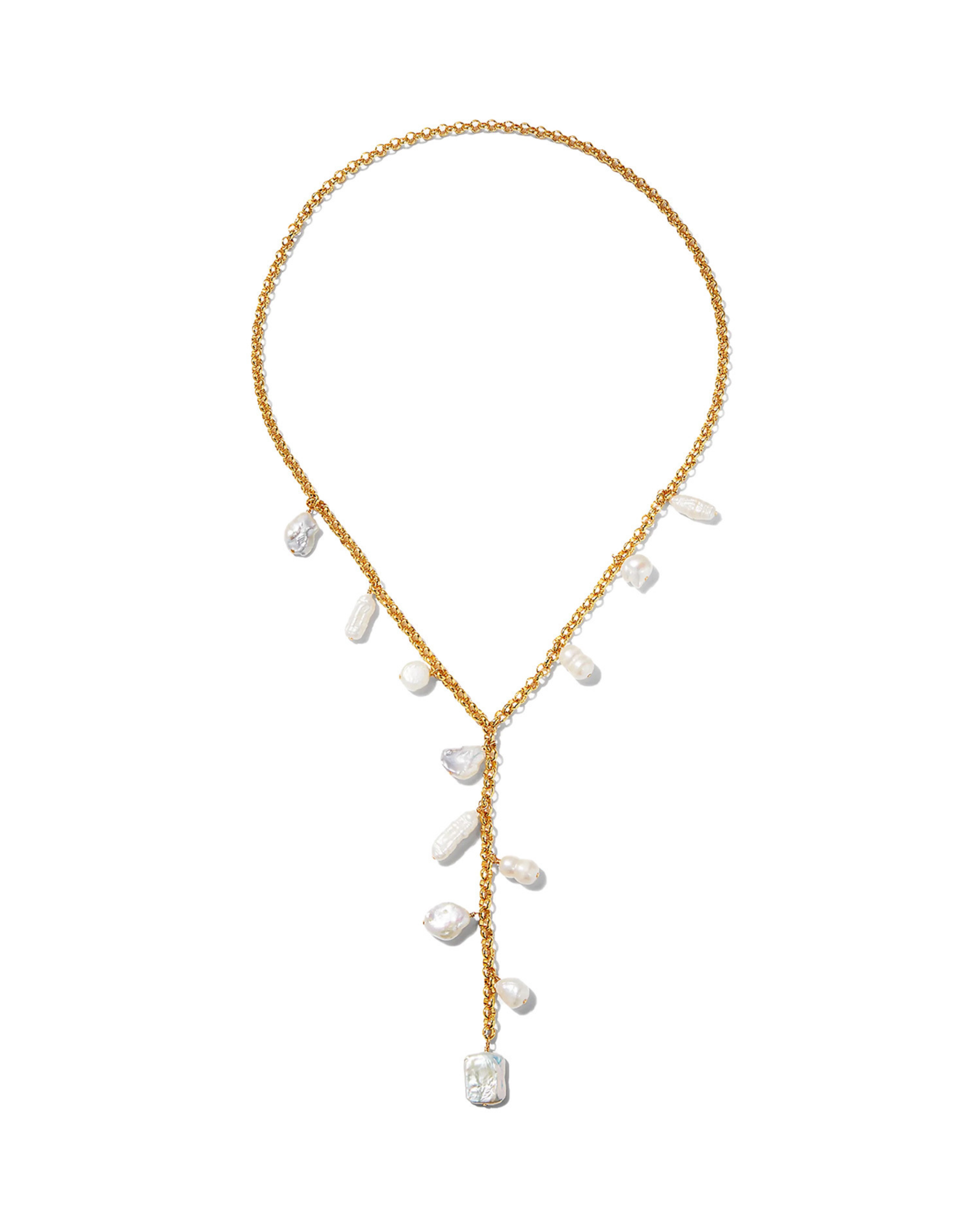 Baroque Pearl Y-Necklace