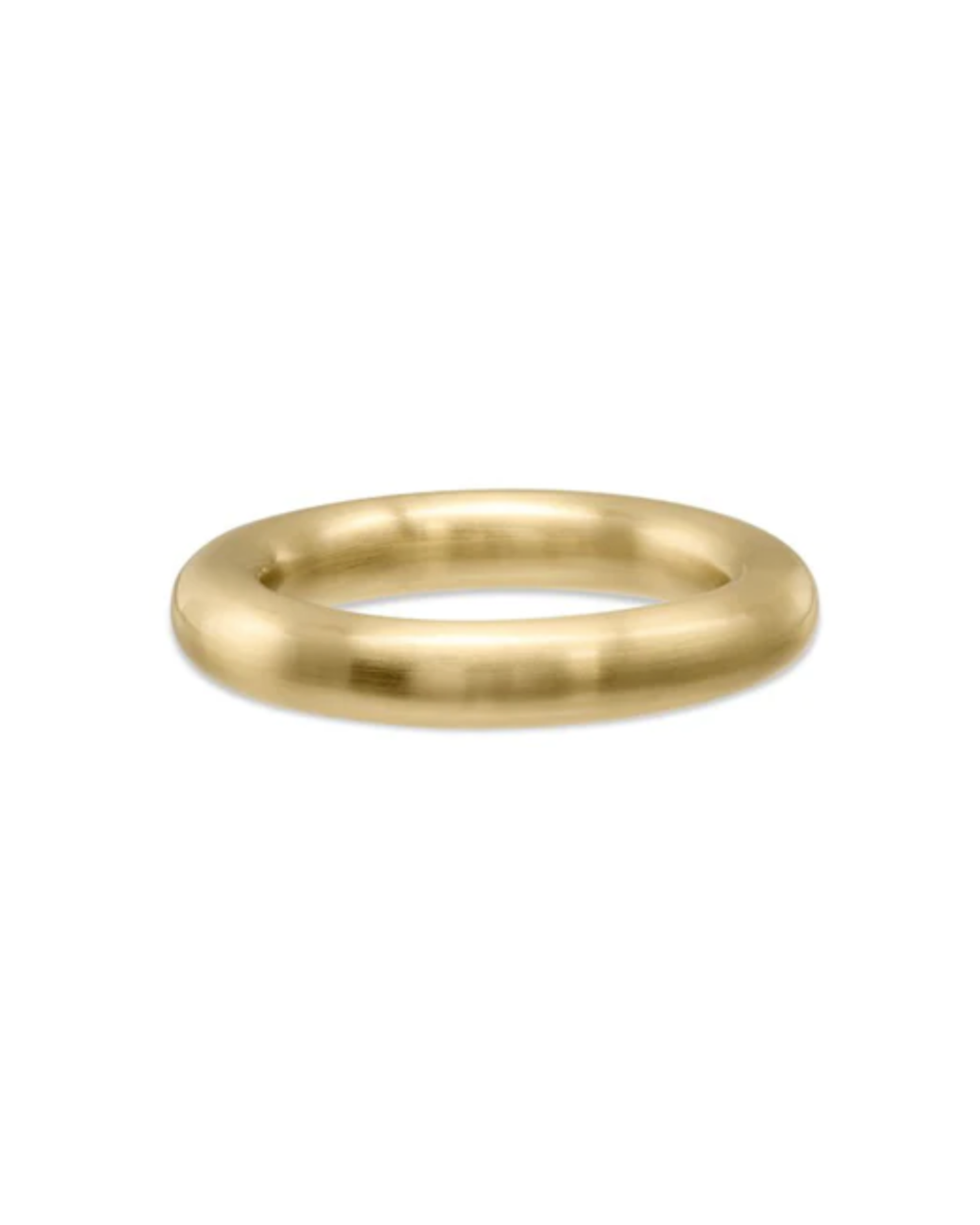 Brushed Gold Hollow Bangle