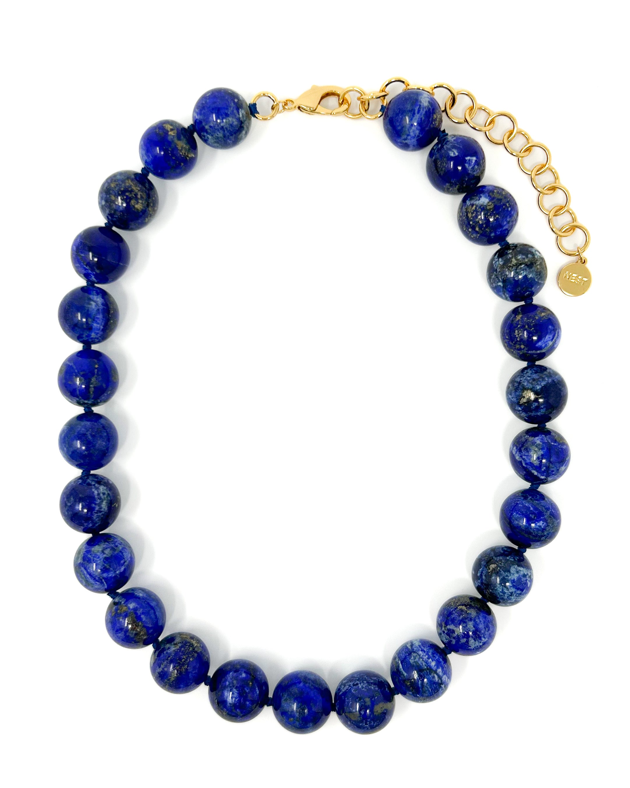 Lapis Statement Strand Necklace