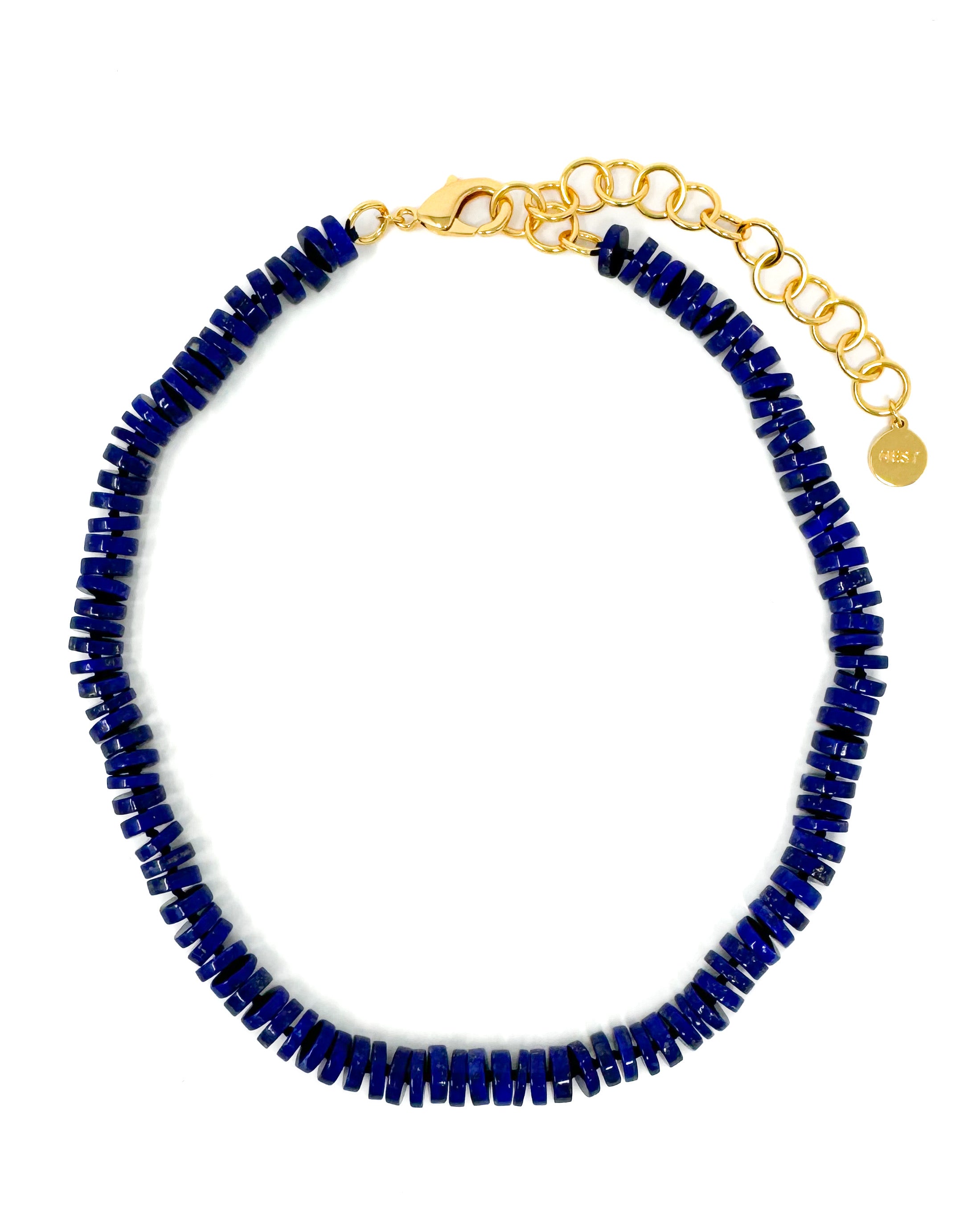 Lapis Heishi Necklace