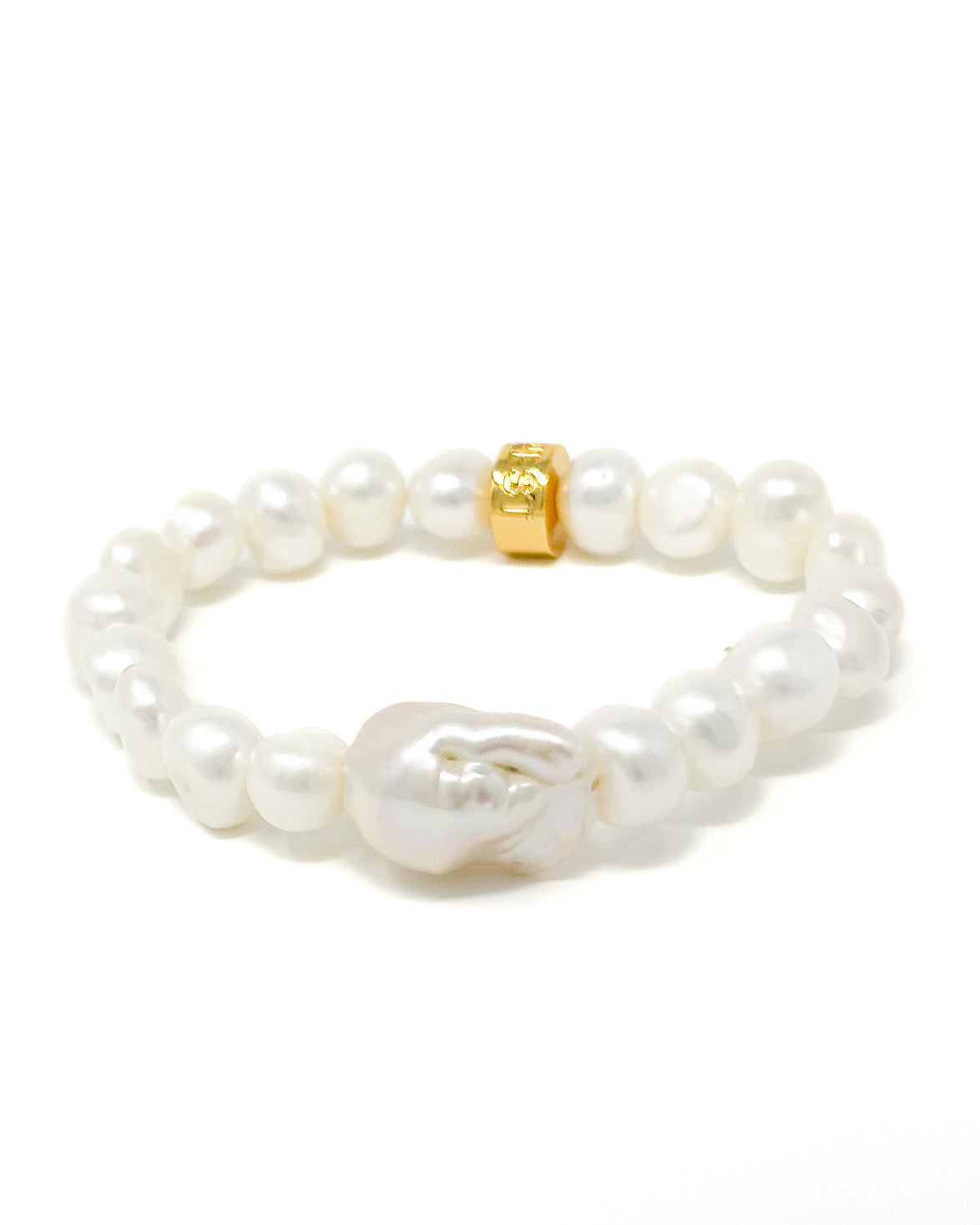 Baroque Pearl Stretch Bracelet