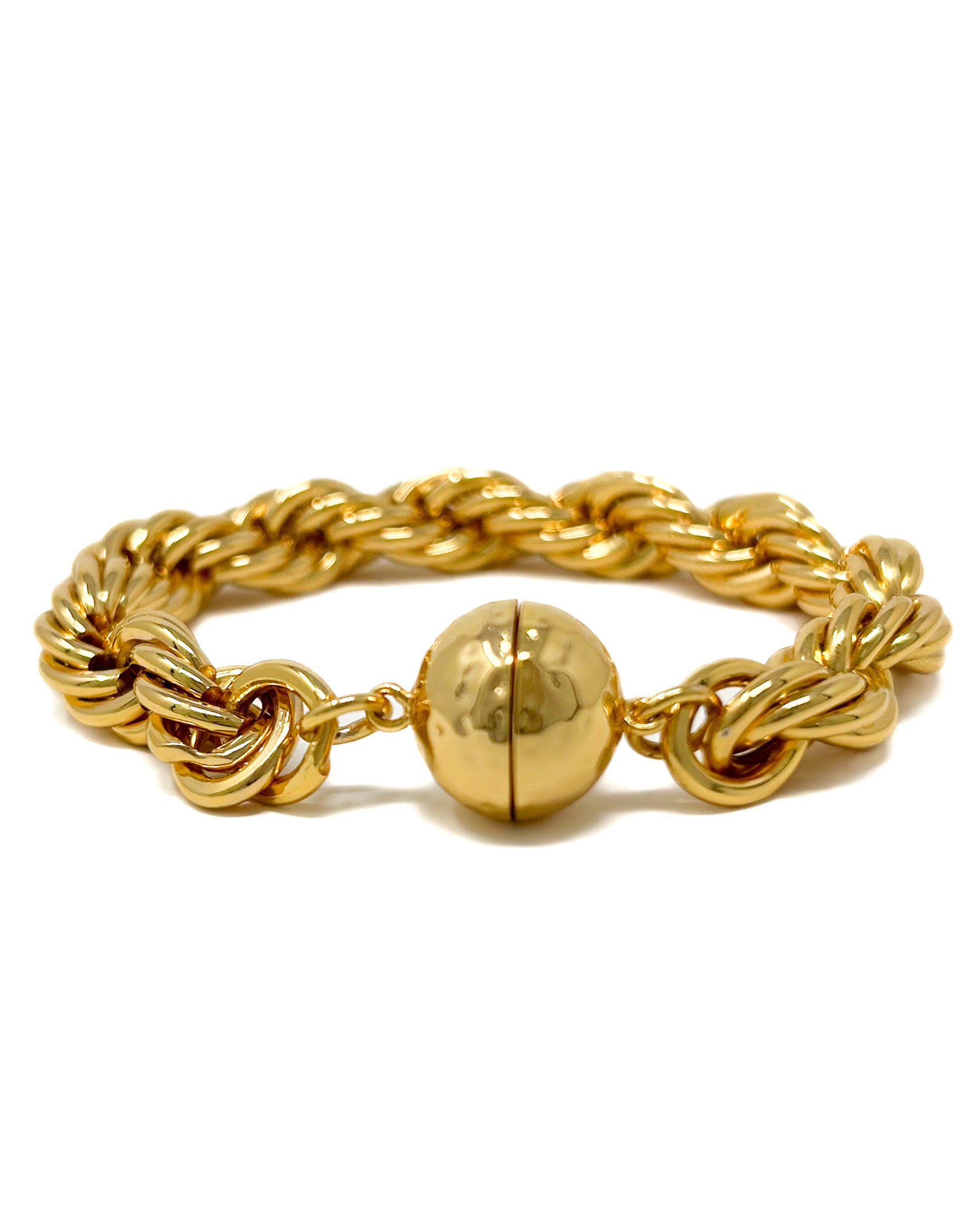 Gold Rope Chain Bracelet