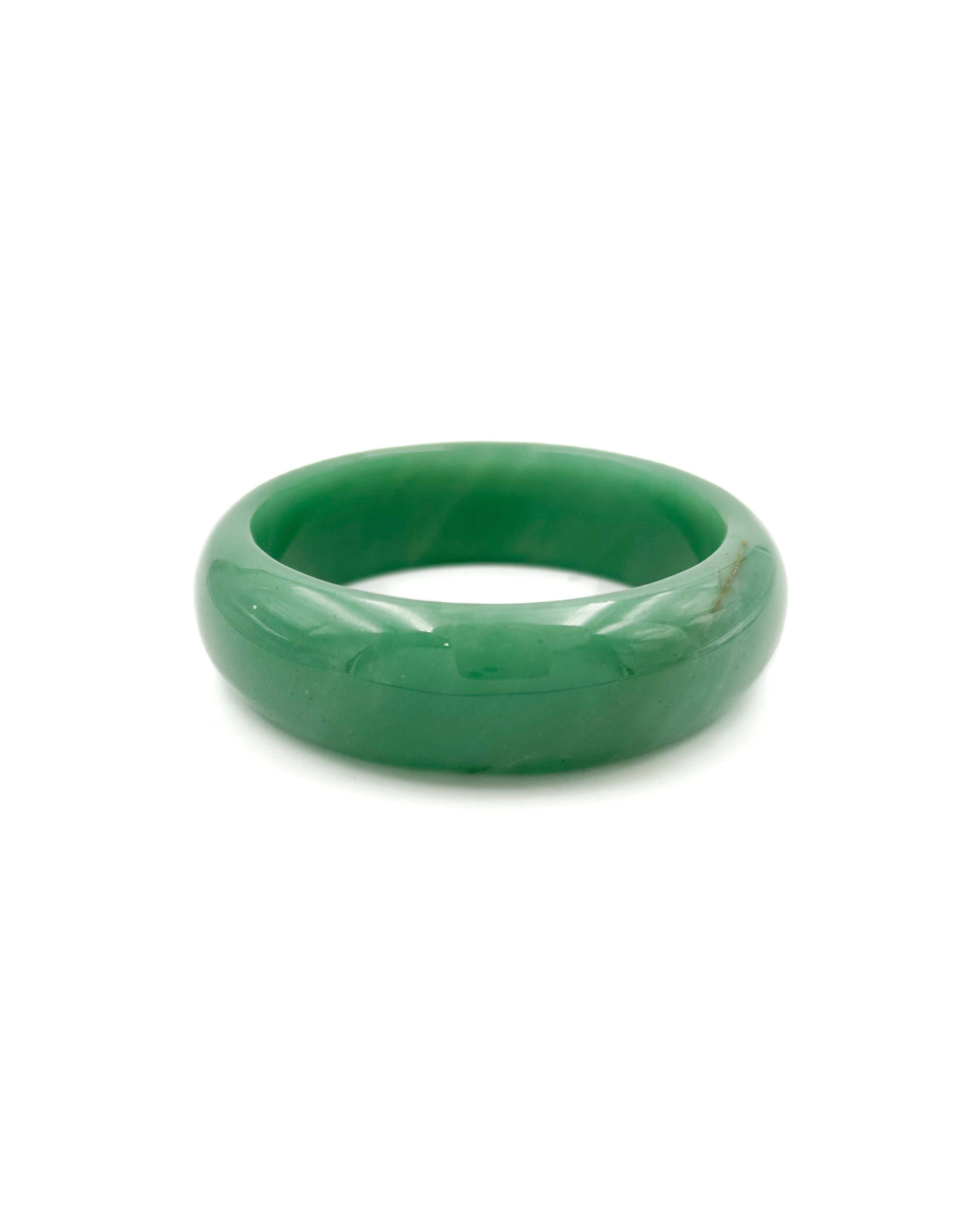 Jade Aventurine Stone Bangle