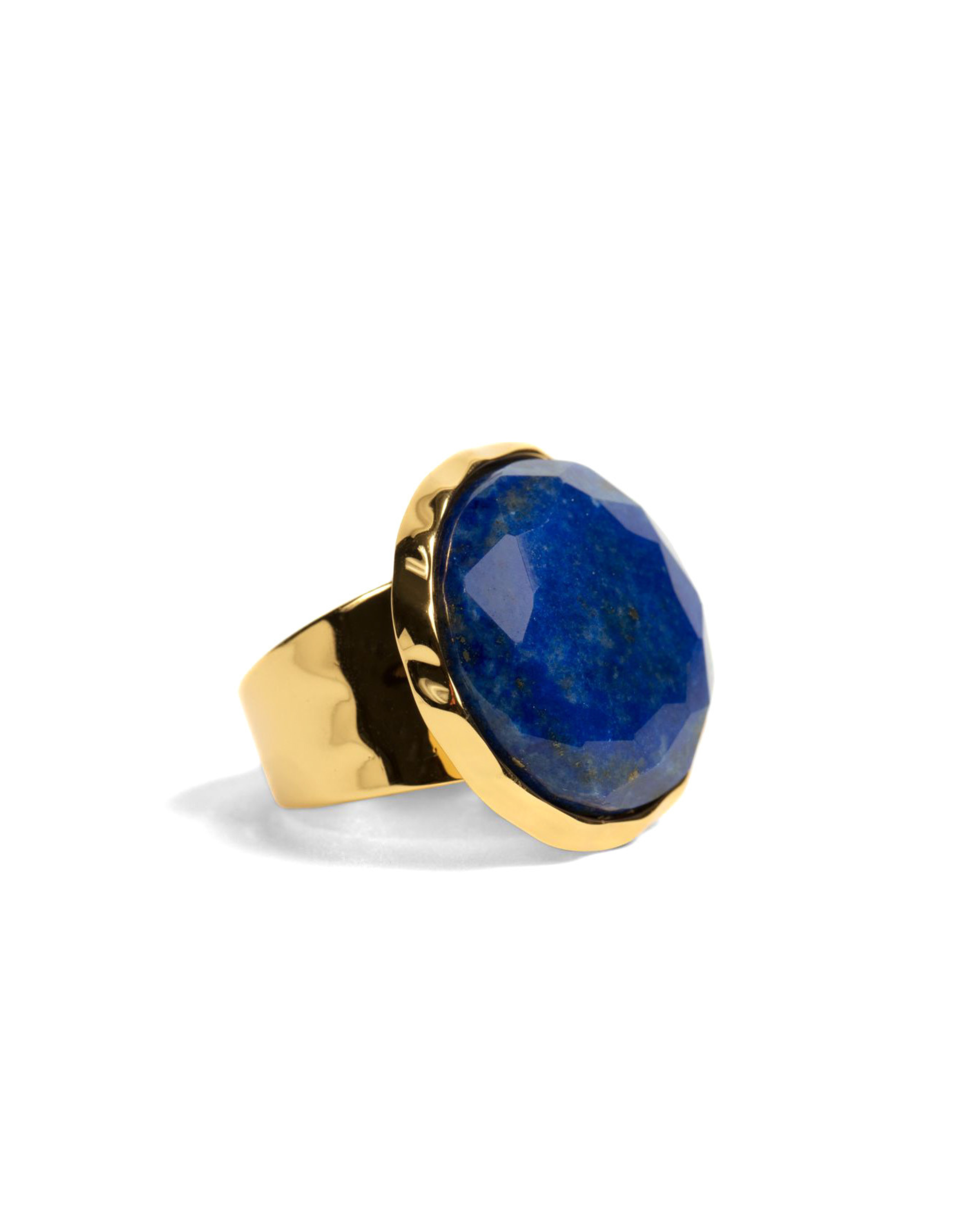 Lapis Adjustable Statement Ring