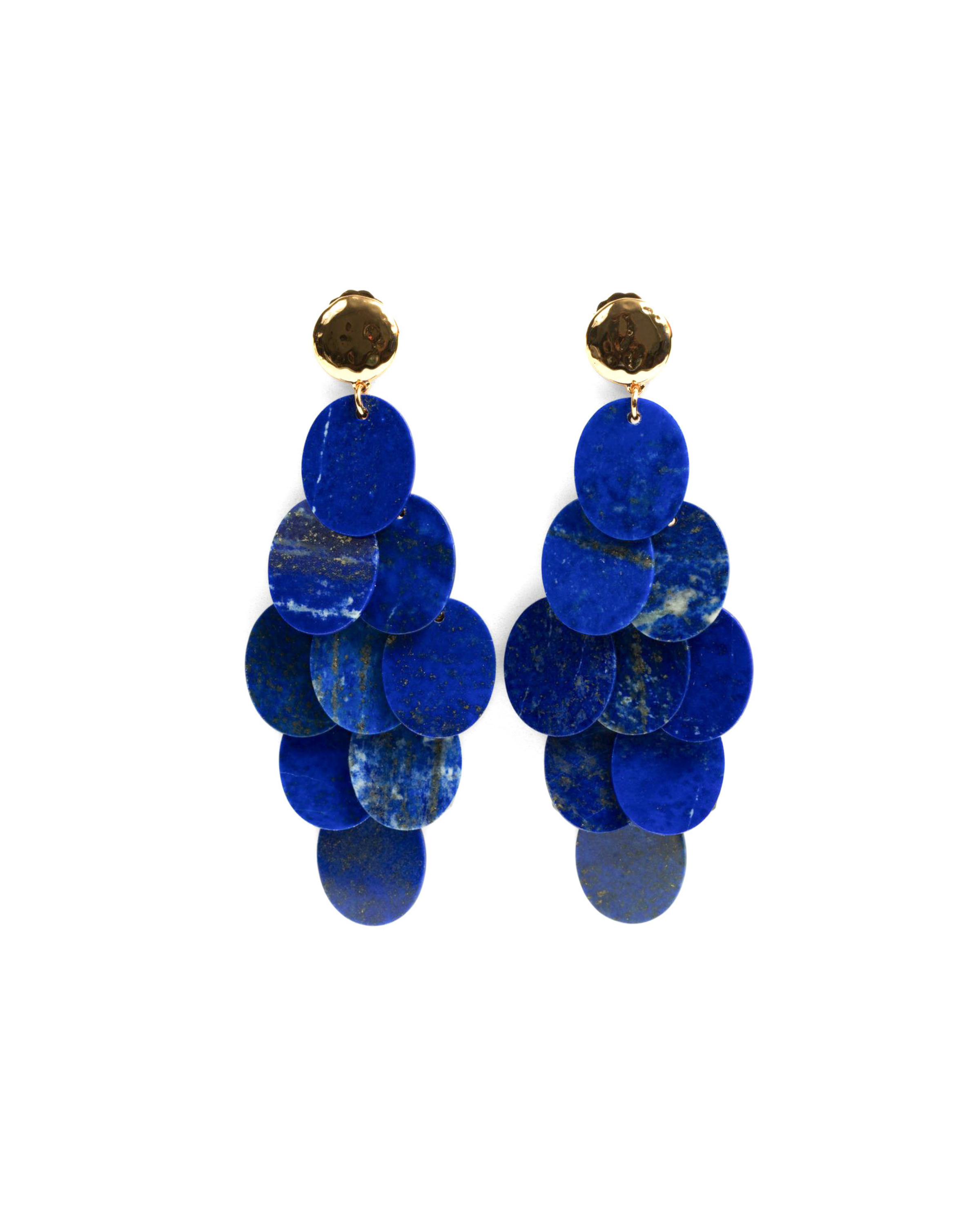 Lapis Chandelier Earrings