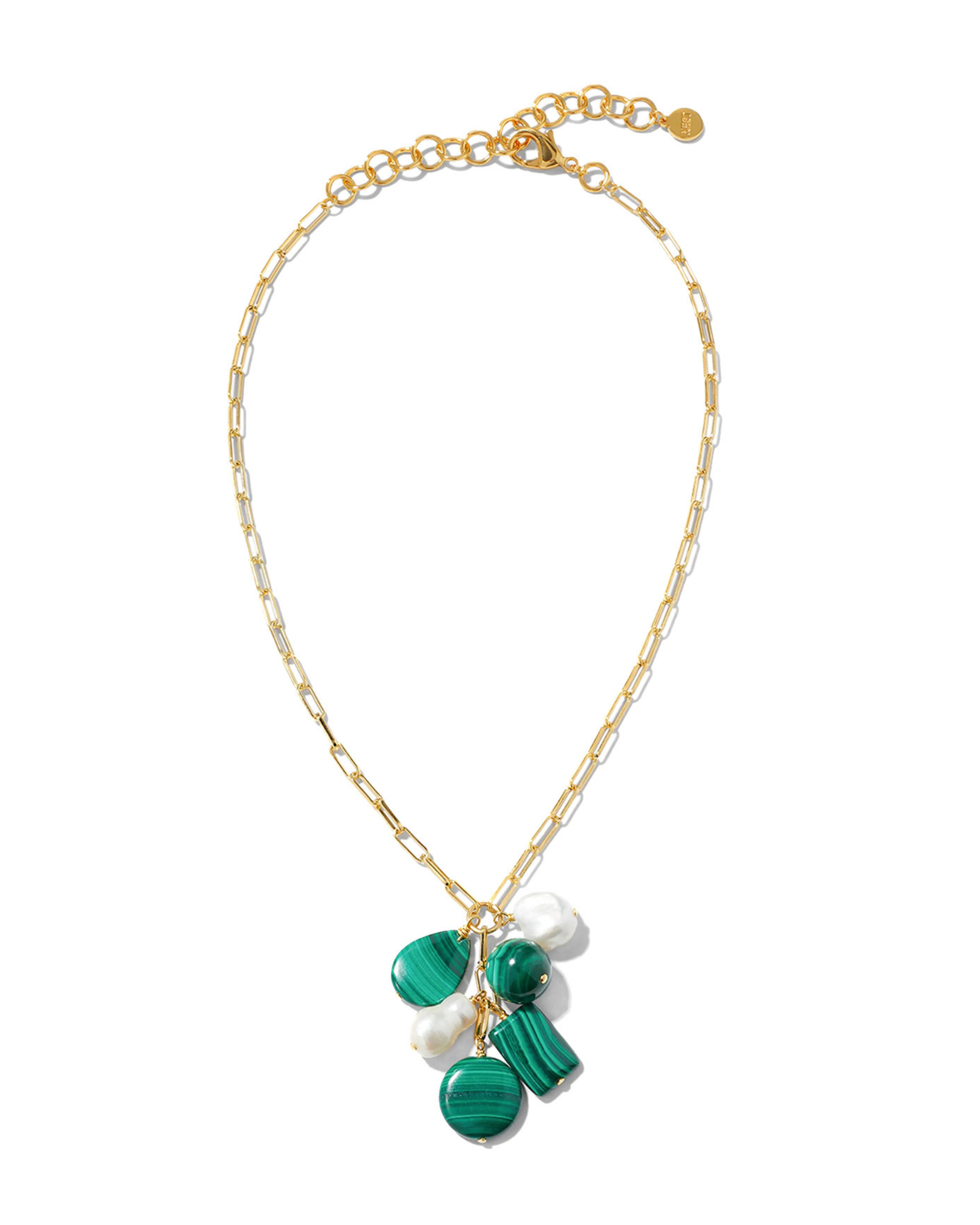 Malachite Charm Necklace