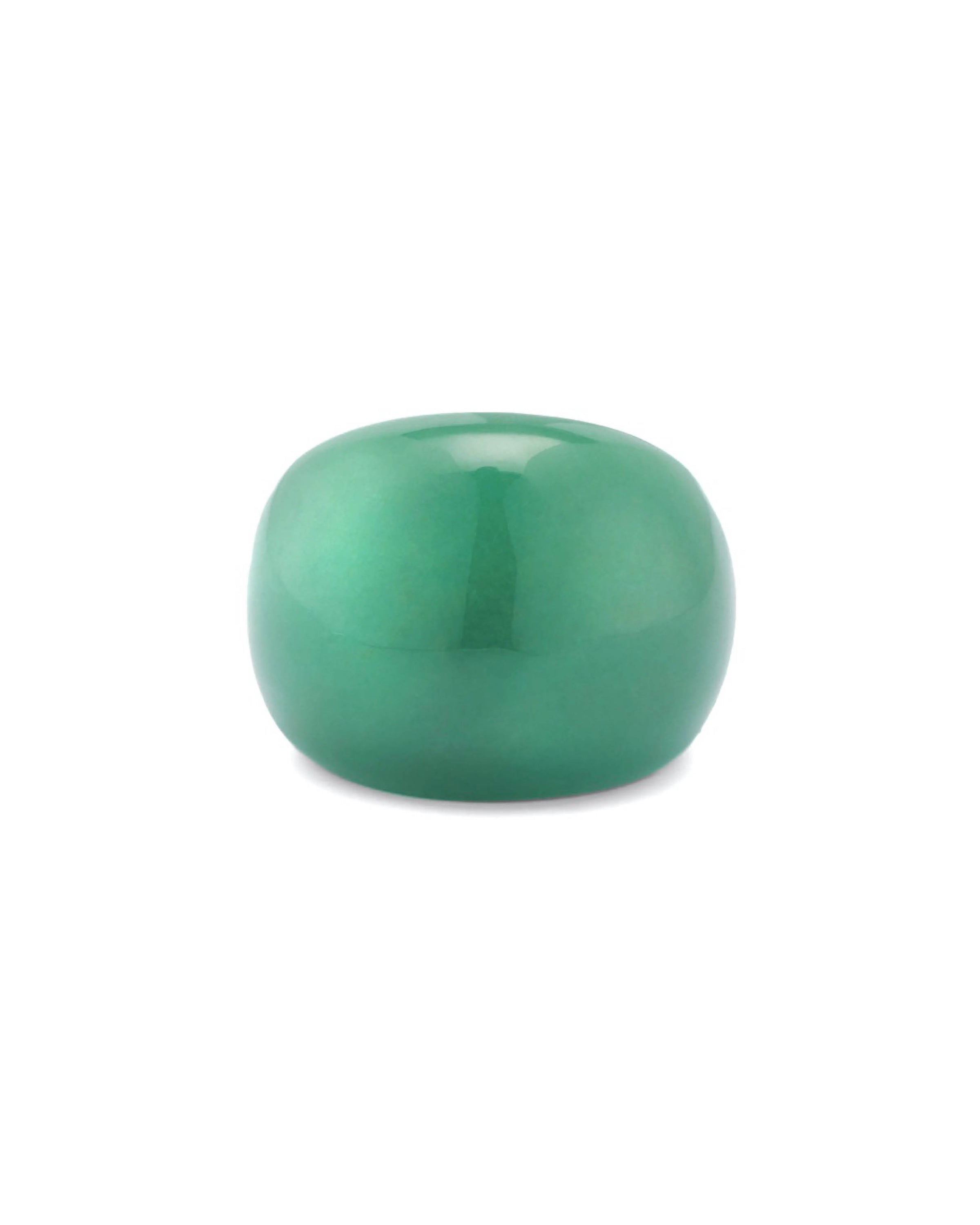 Jade Aventurine Stone Statement Ring