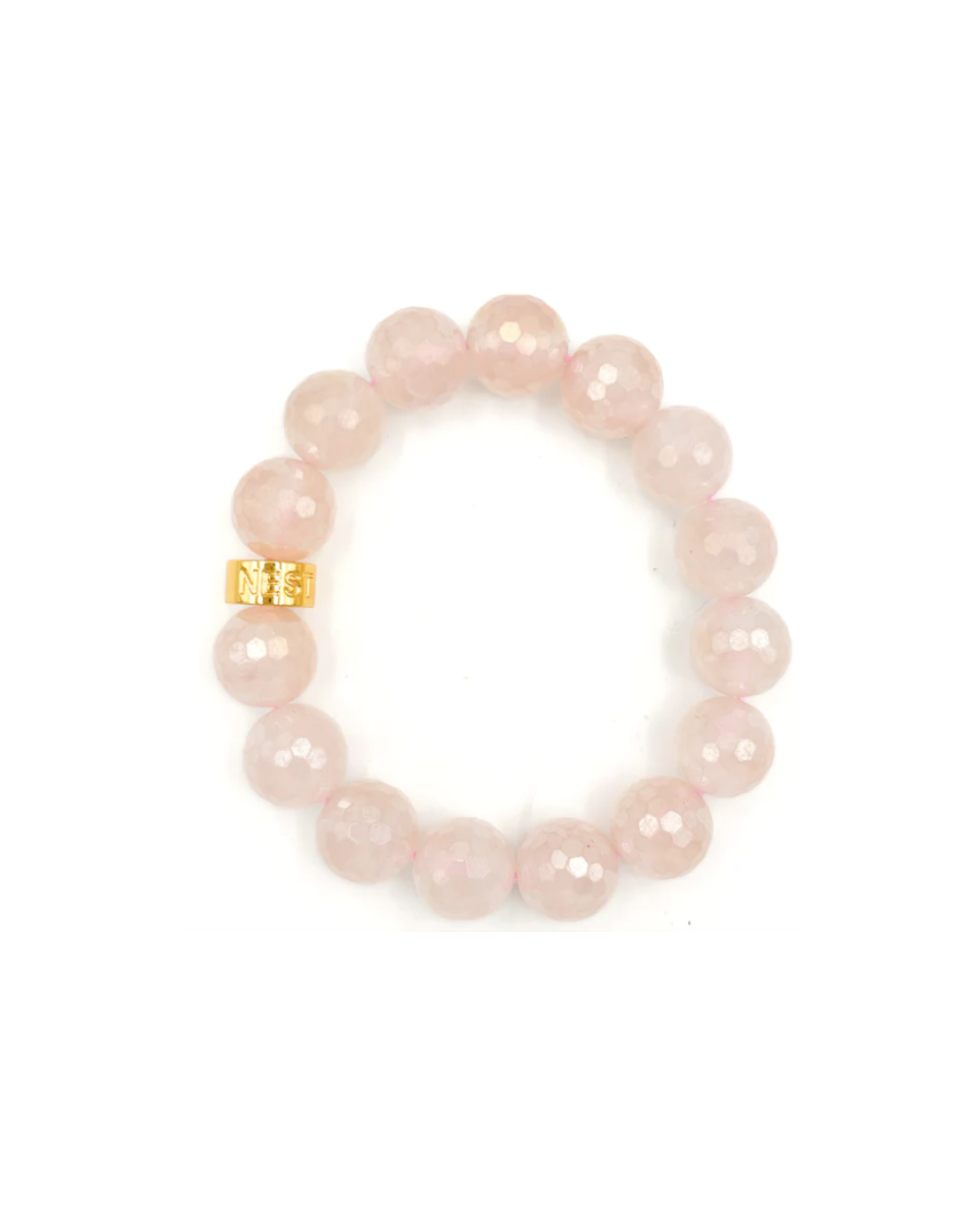 Rose Quartz Stretch Bracelet