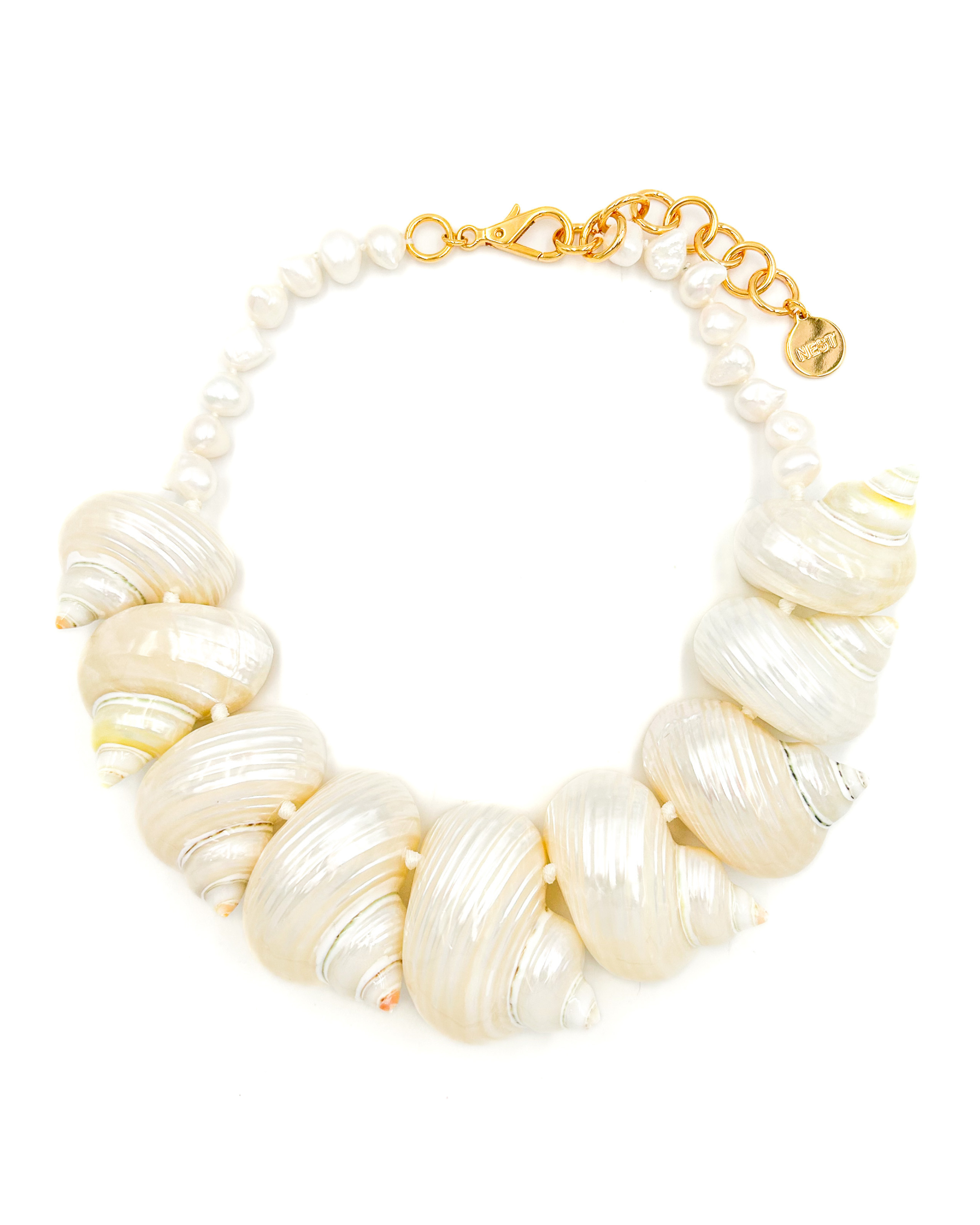 Seashell Statement Necklace