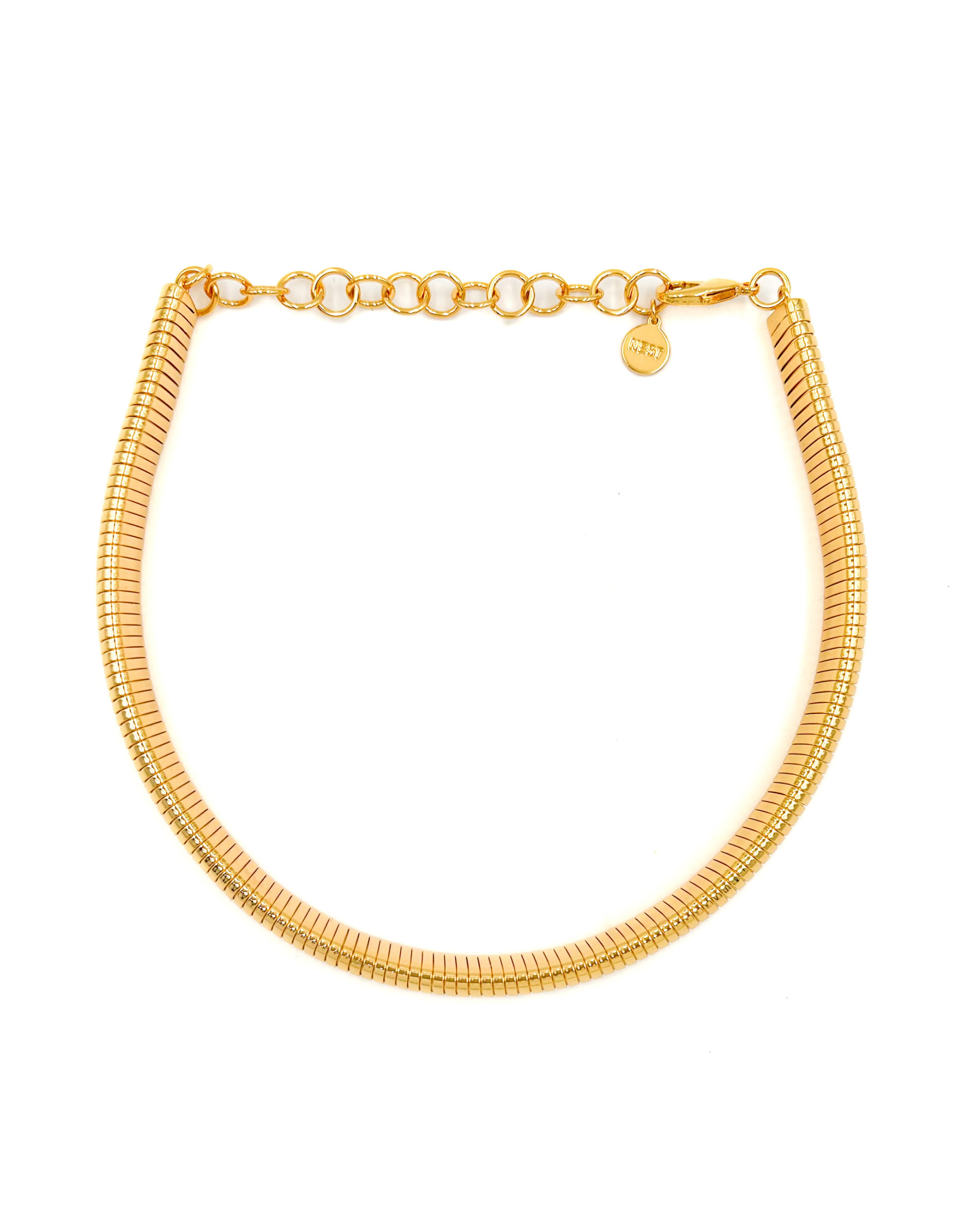 Snake Chain Choker Necklace