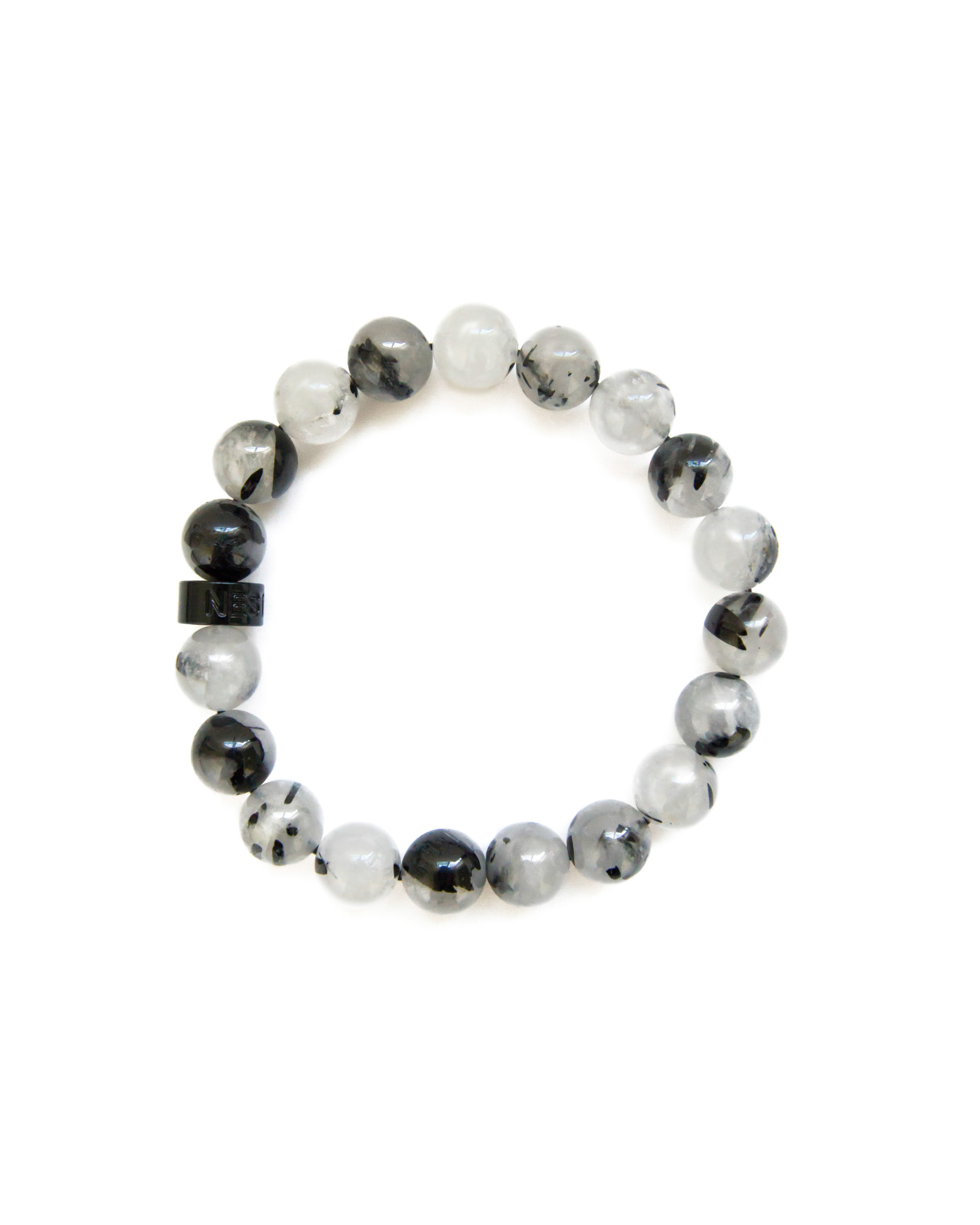 Tourmalinated Quartz Stretch Bracelet