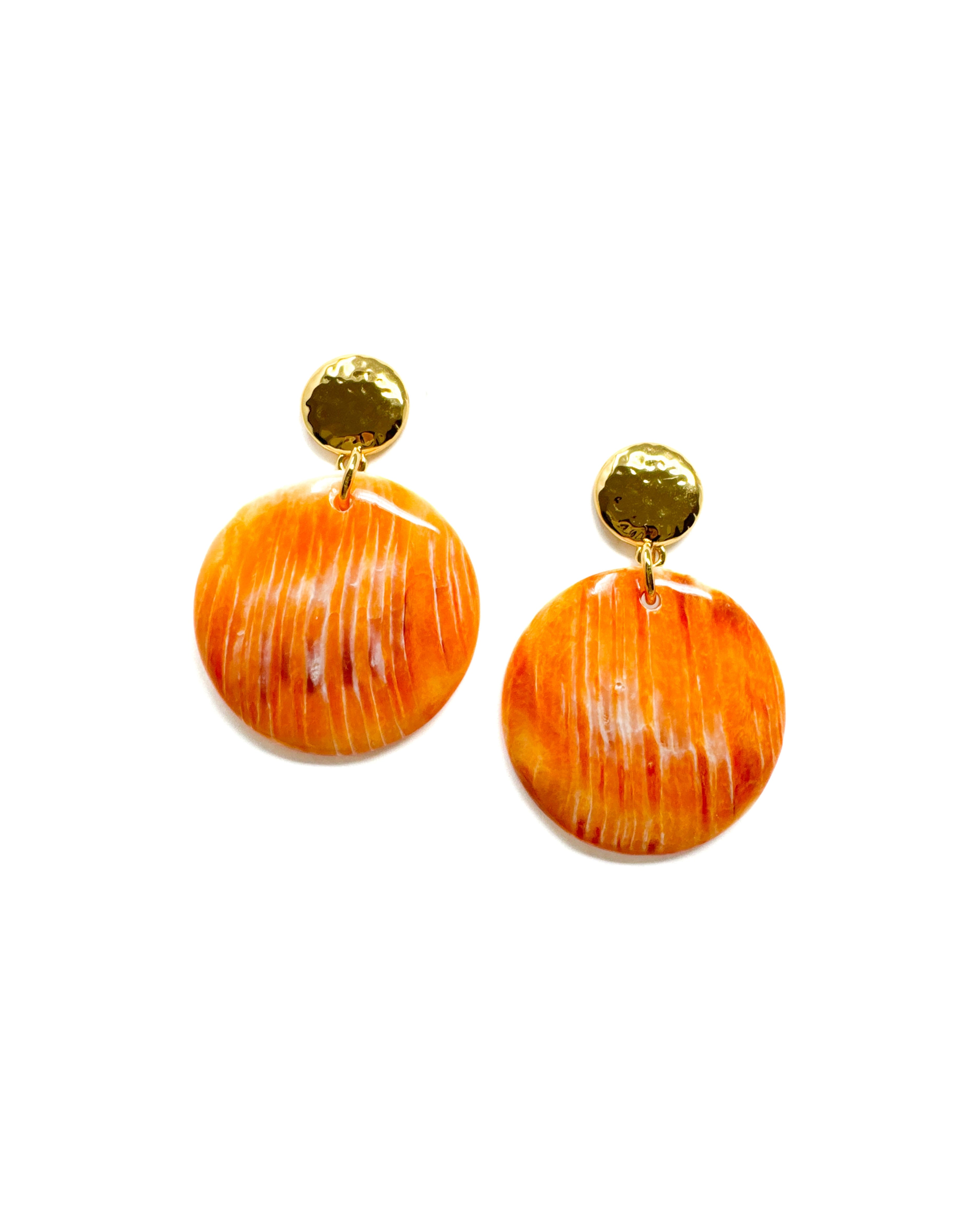 Spiny Oyster Shell  Earrings