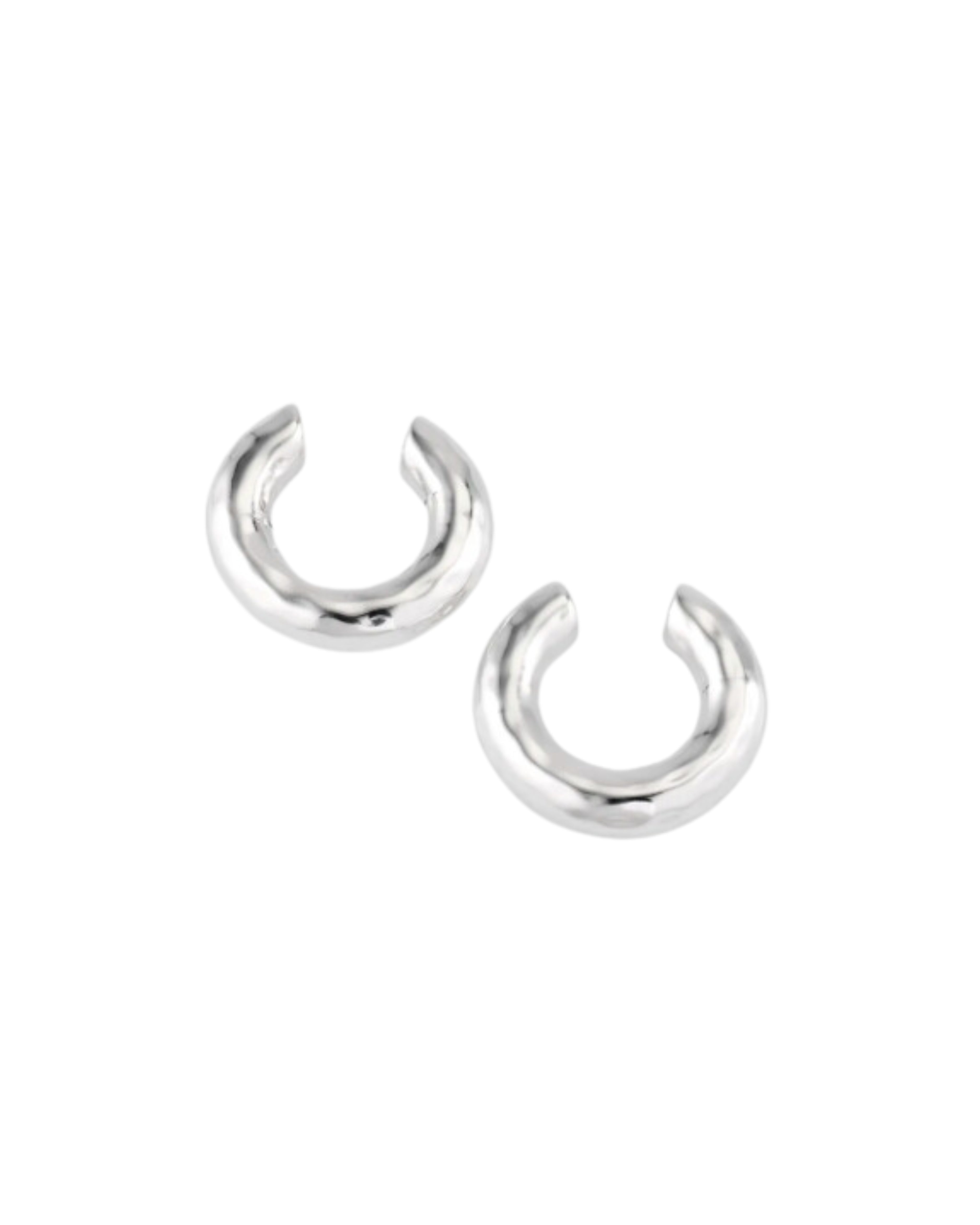 Silver Ear Cuff Pair