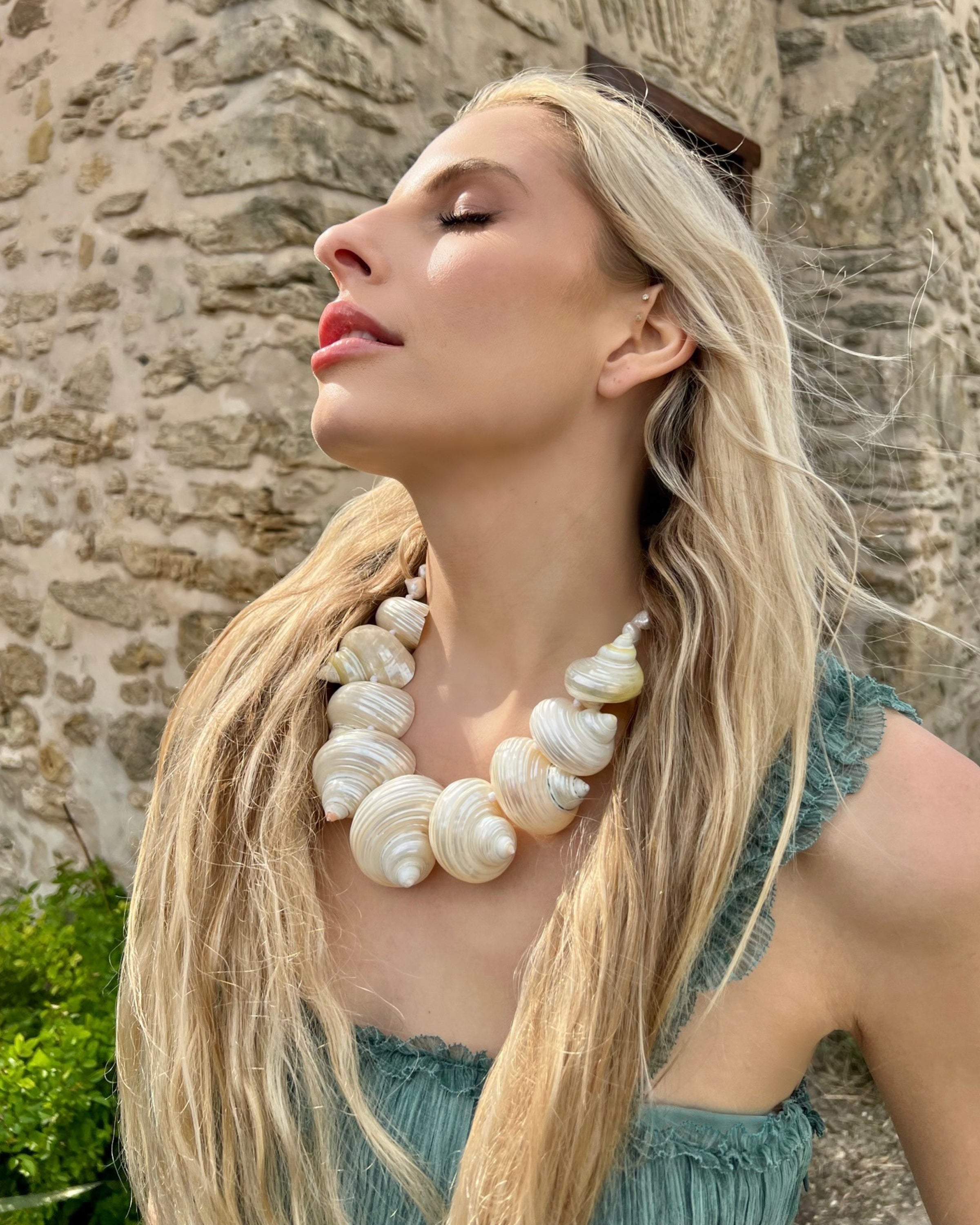 Seashell Statement Necklace