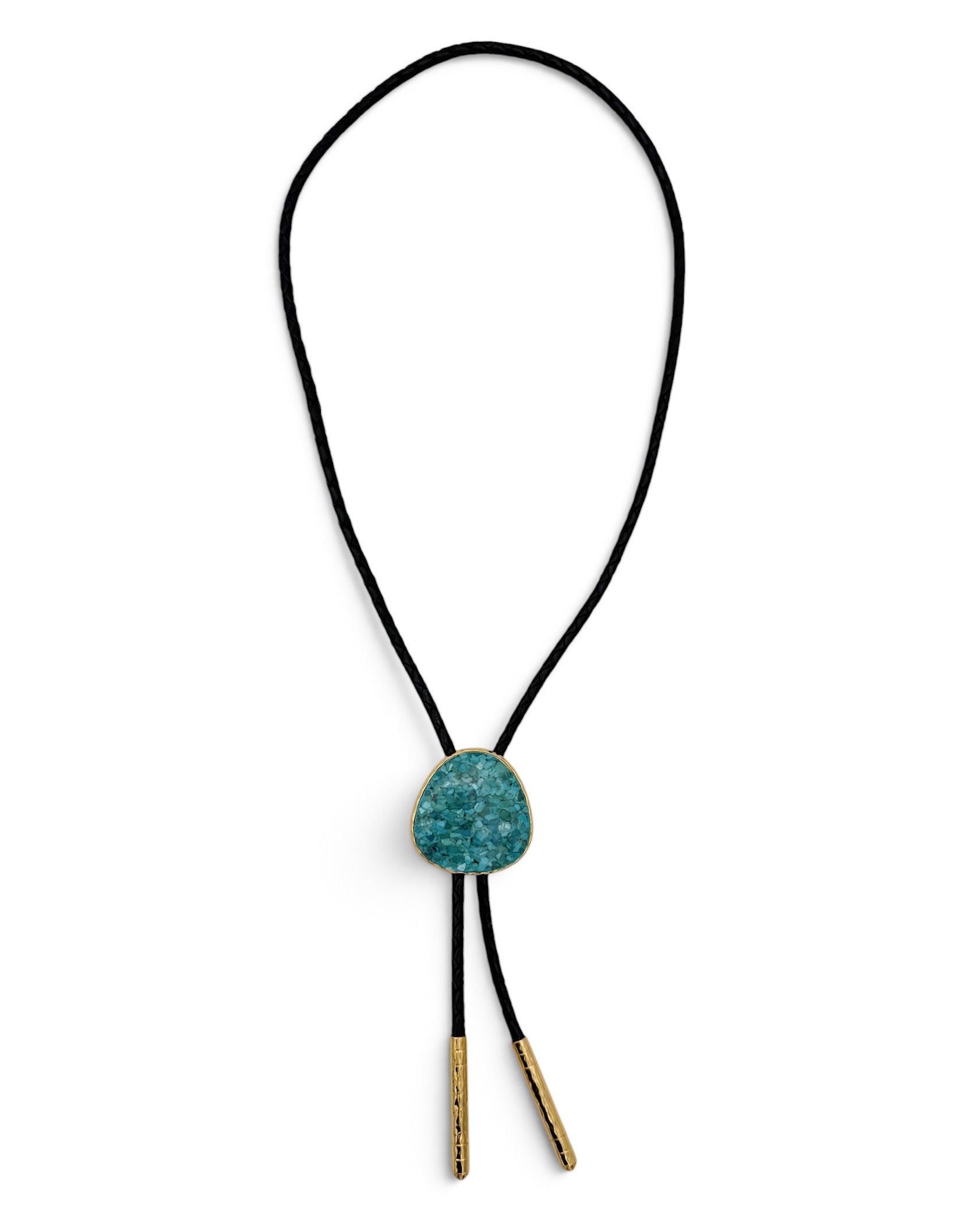 Turquoise Bolo Necklace