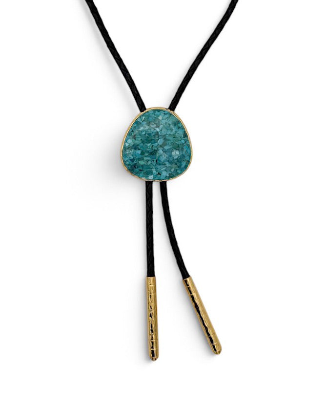 Turquoise Bolo Necklace