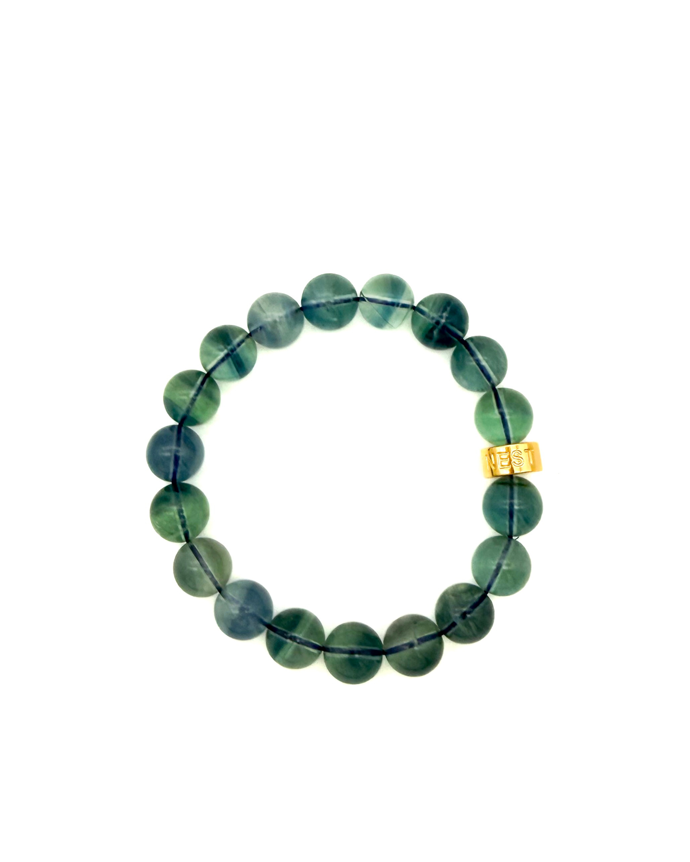 Blue Fluorite Stretch Bracelet