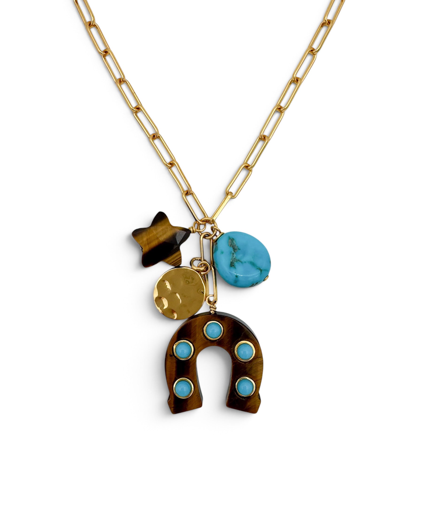 Horseshoe Charm Necklace