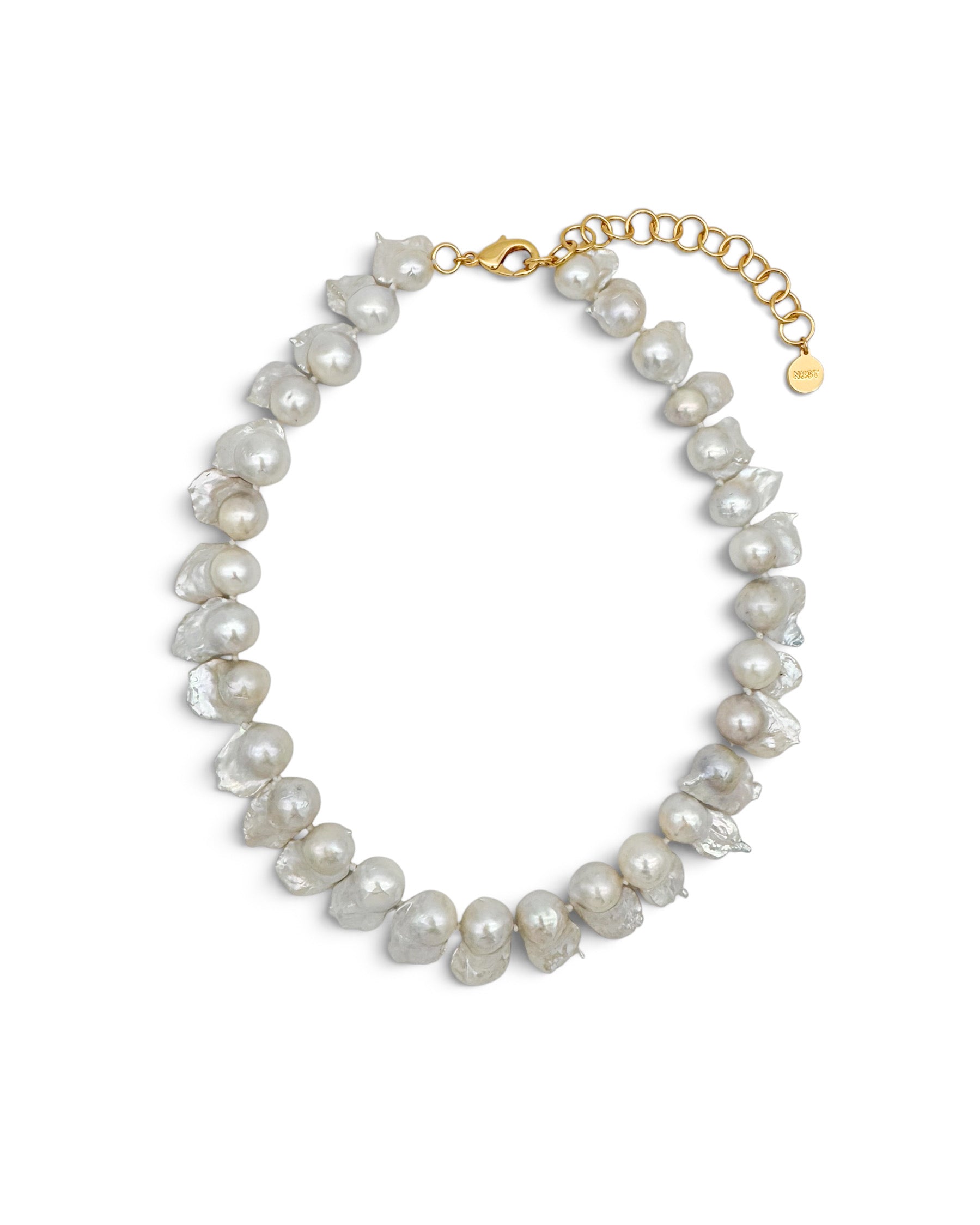 Baroque Pearl Single Strand Necklace