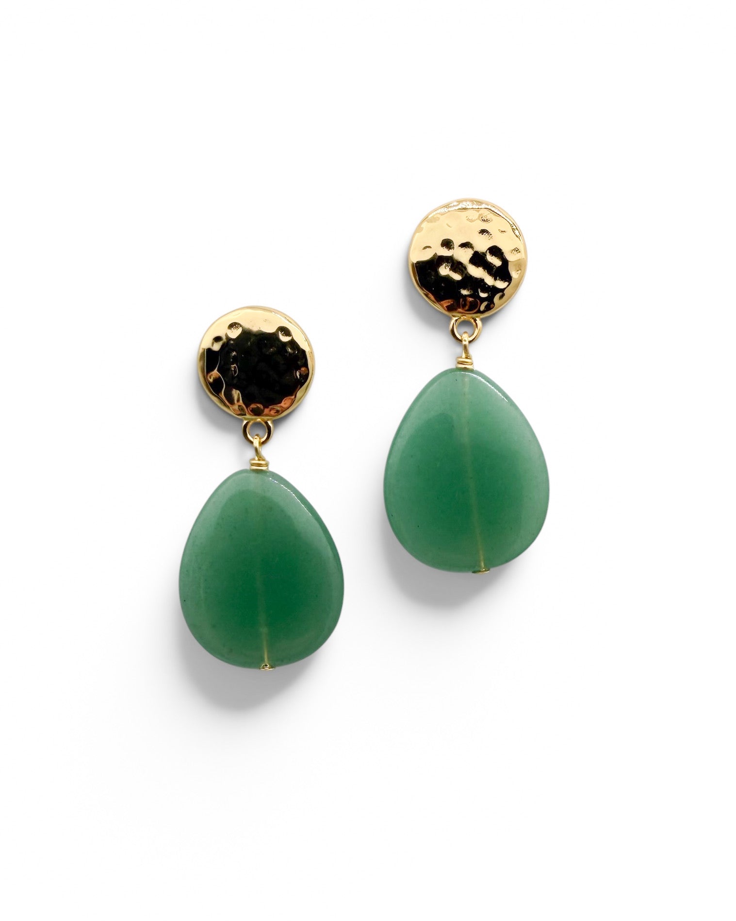 Jade Teardrop Earrings