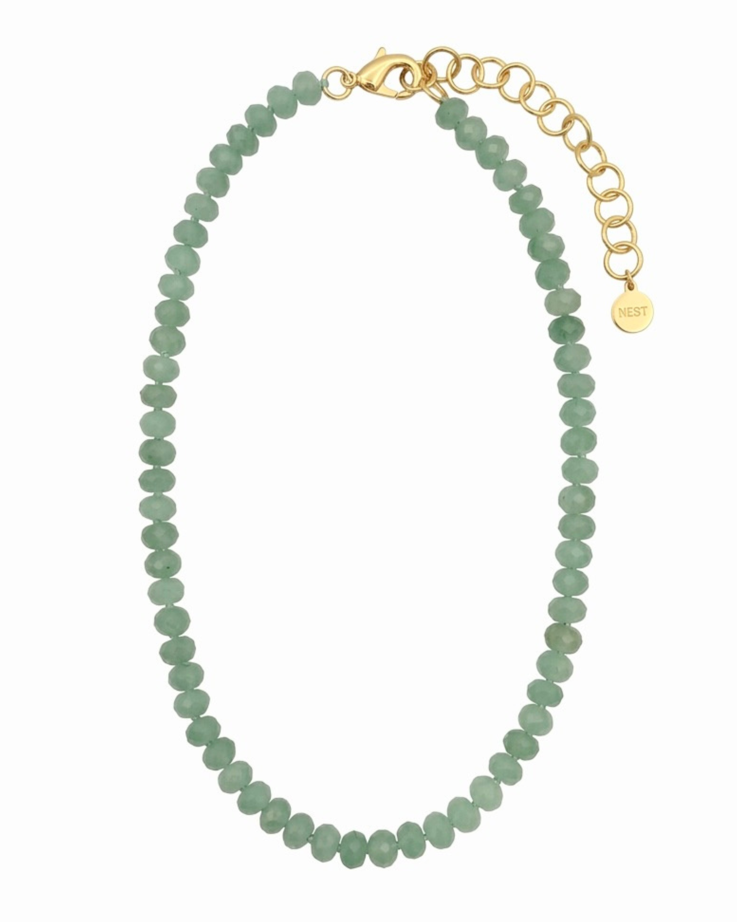 Jade Aventurine Strand Necklace