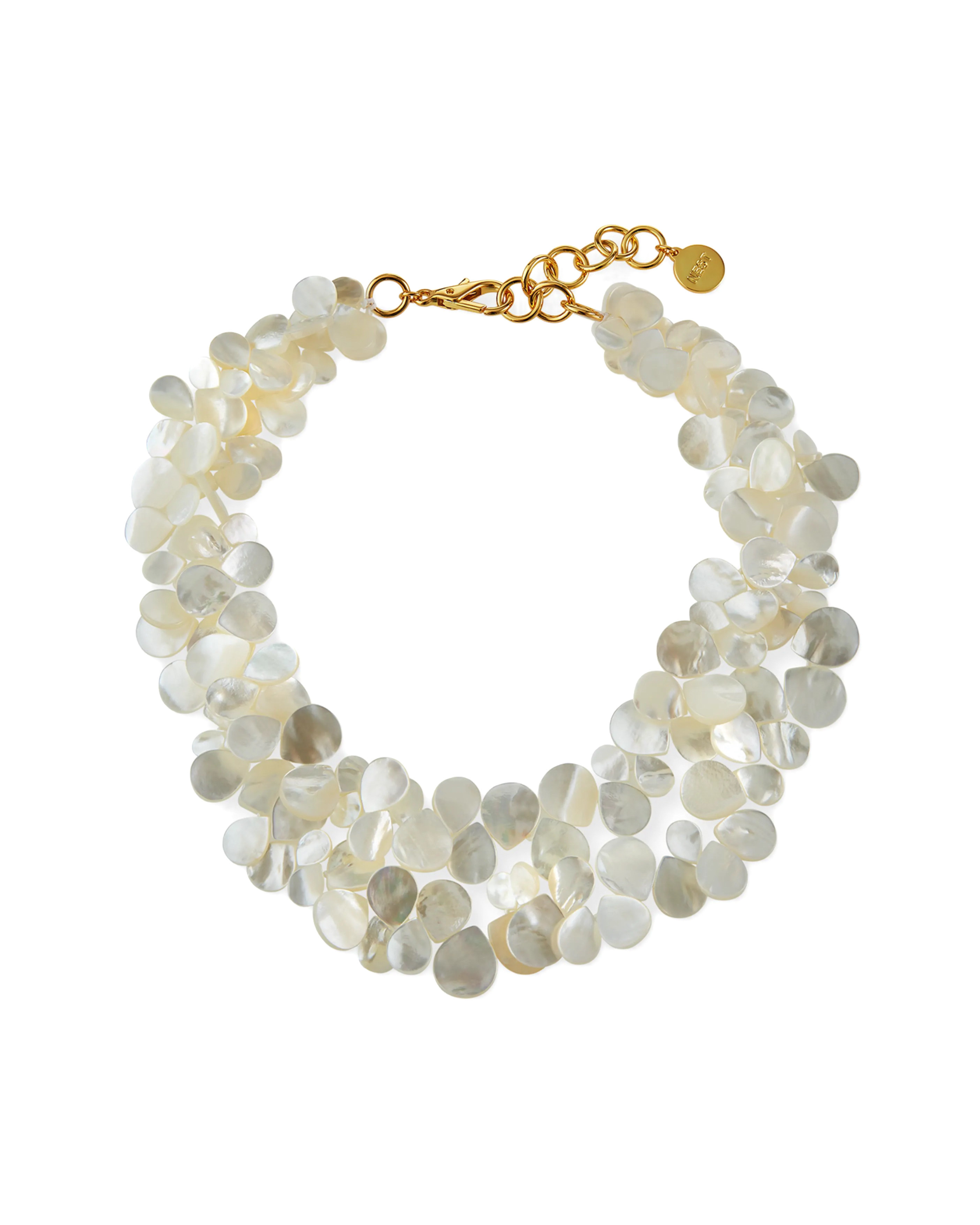 Morning Pearl Cluster Necklace – The Jewelry Project India