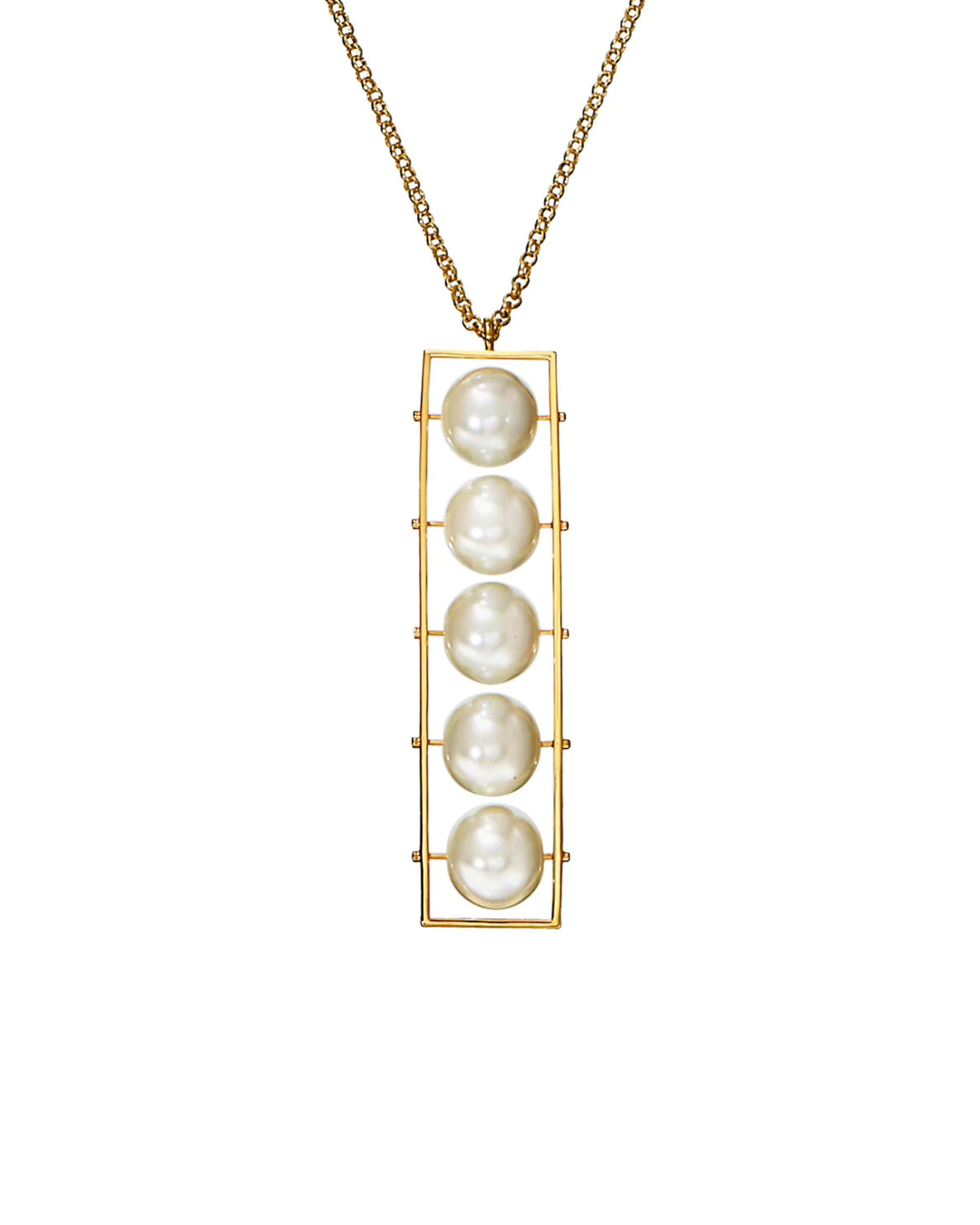 Pearl Drop Pendant Necklace