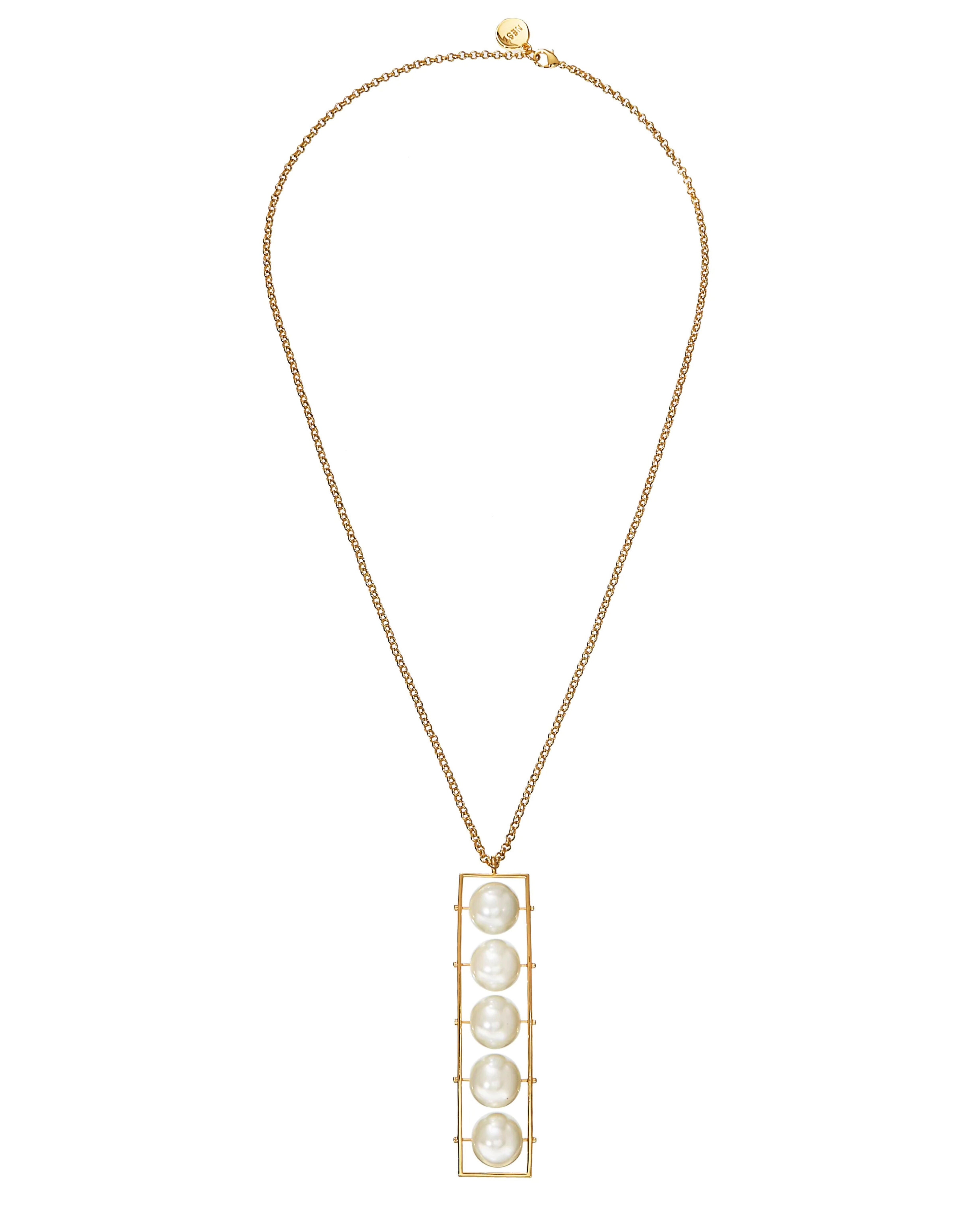 Pearl Drop Pendant Necklace