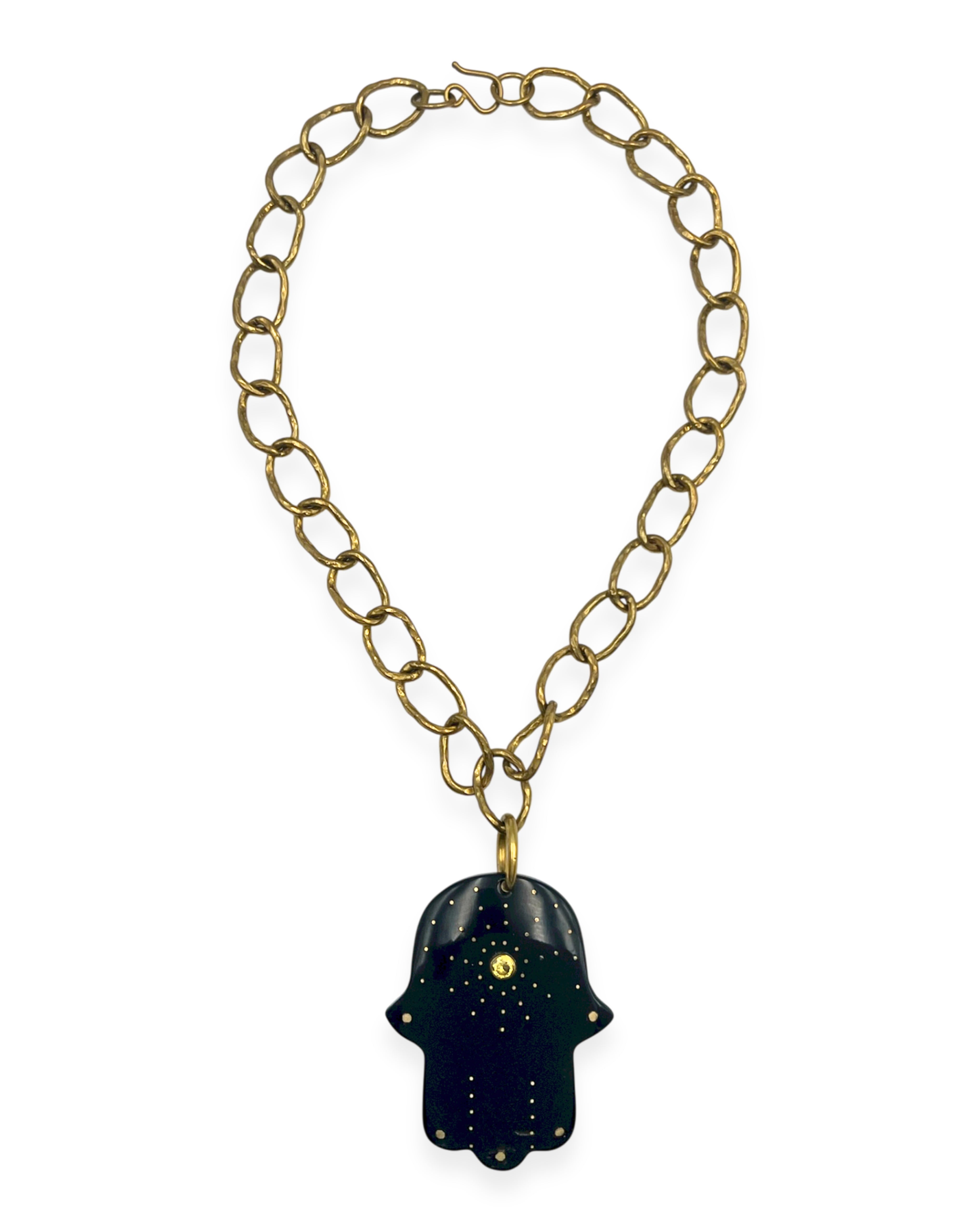 Horn Pendant Necklace