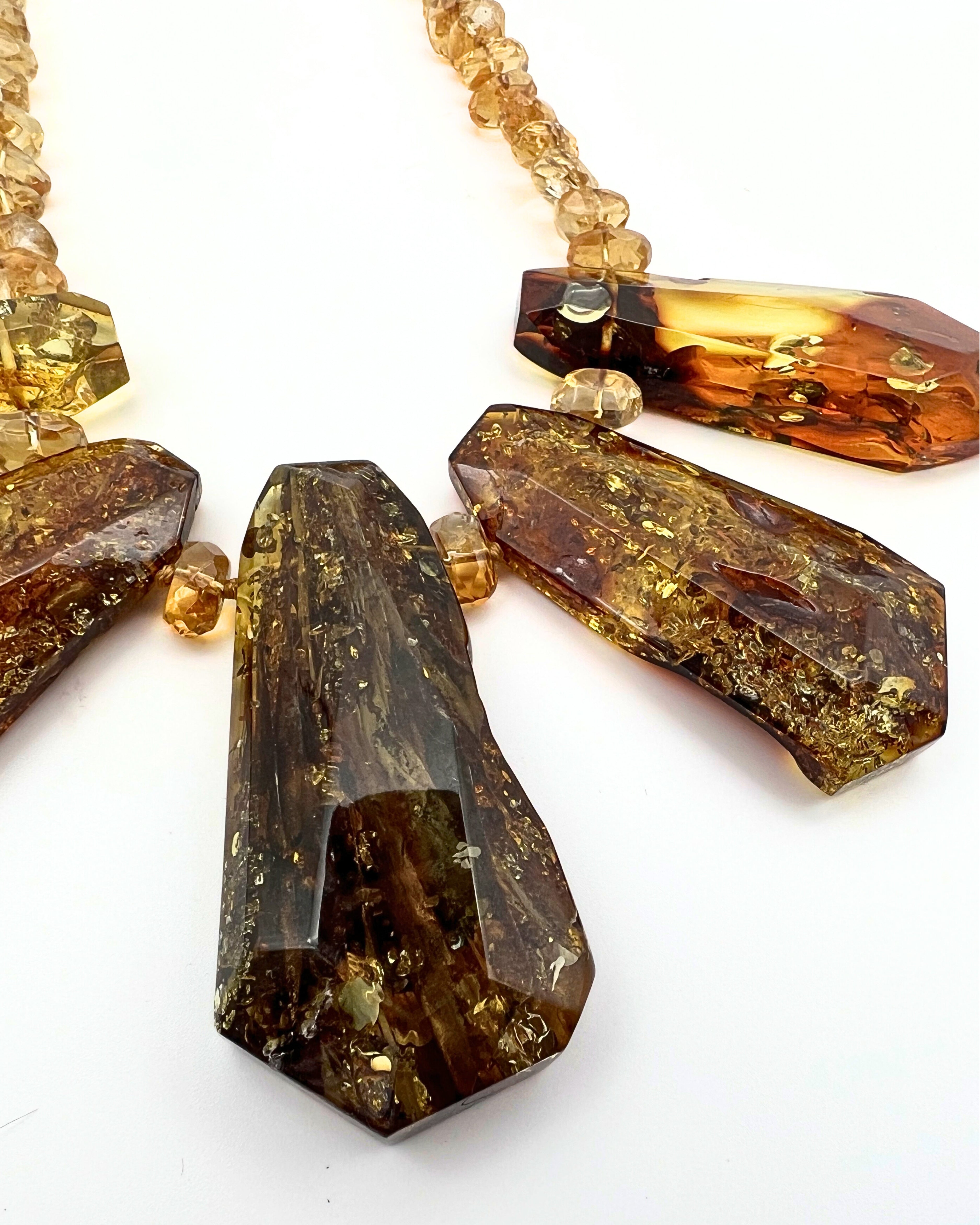 Amber Statement Necklace