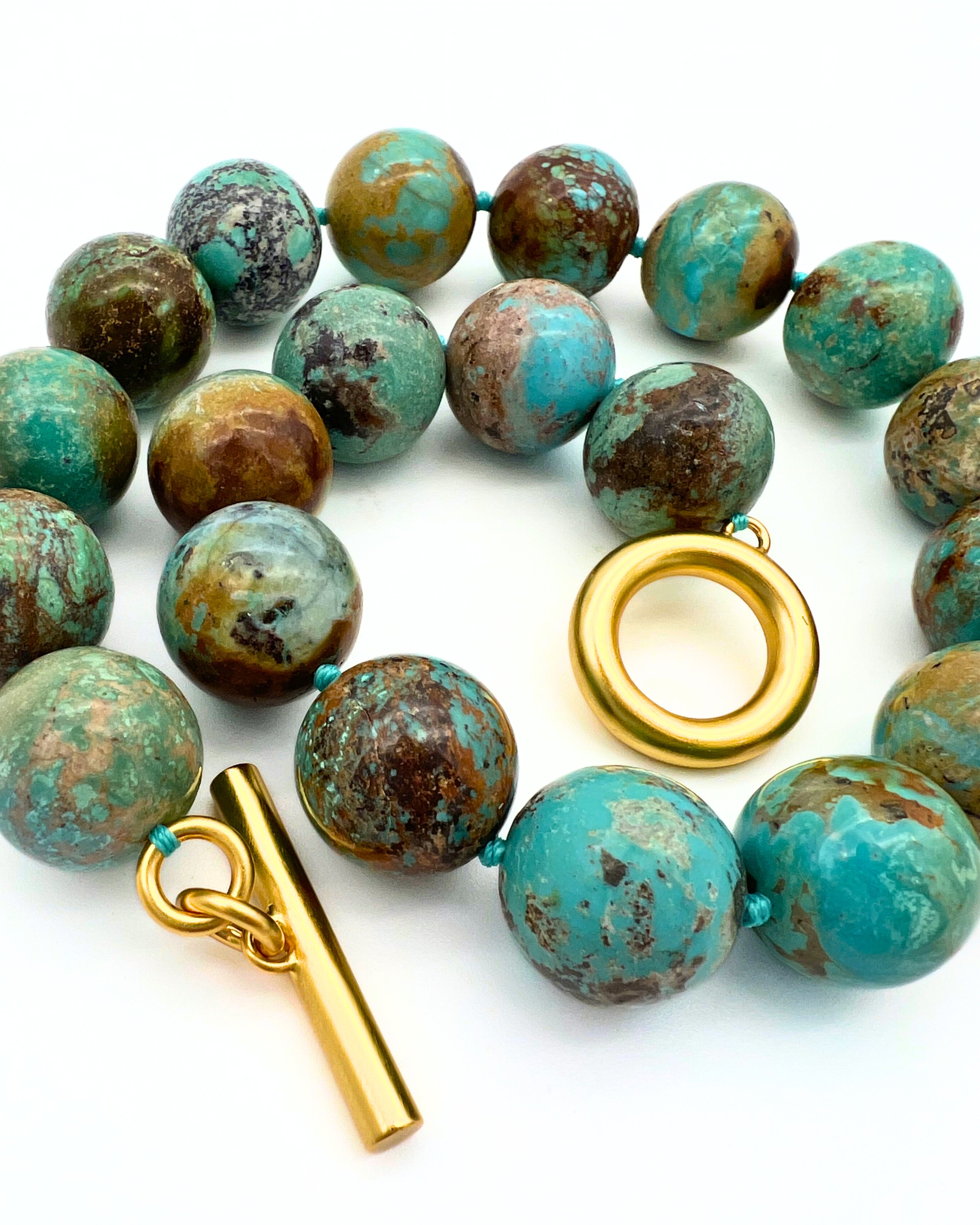 Turquoise Toggle Necklace