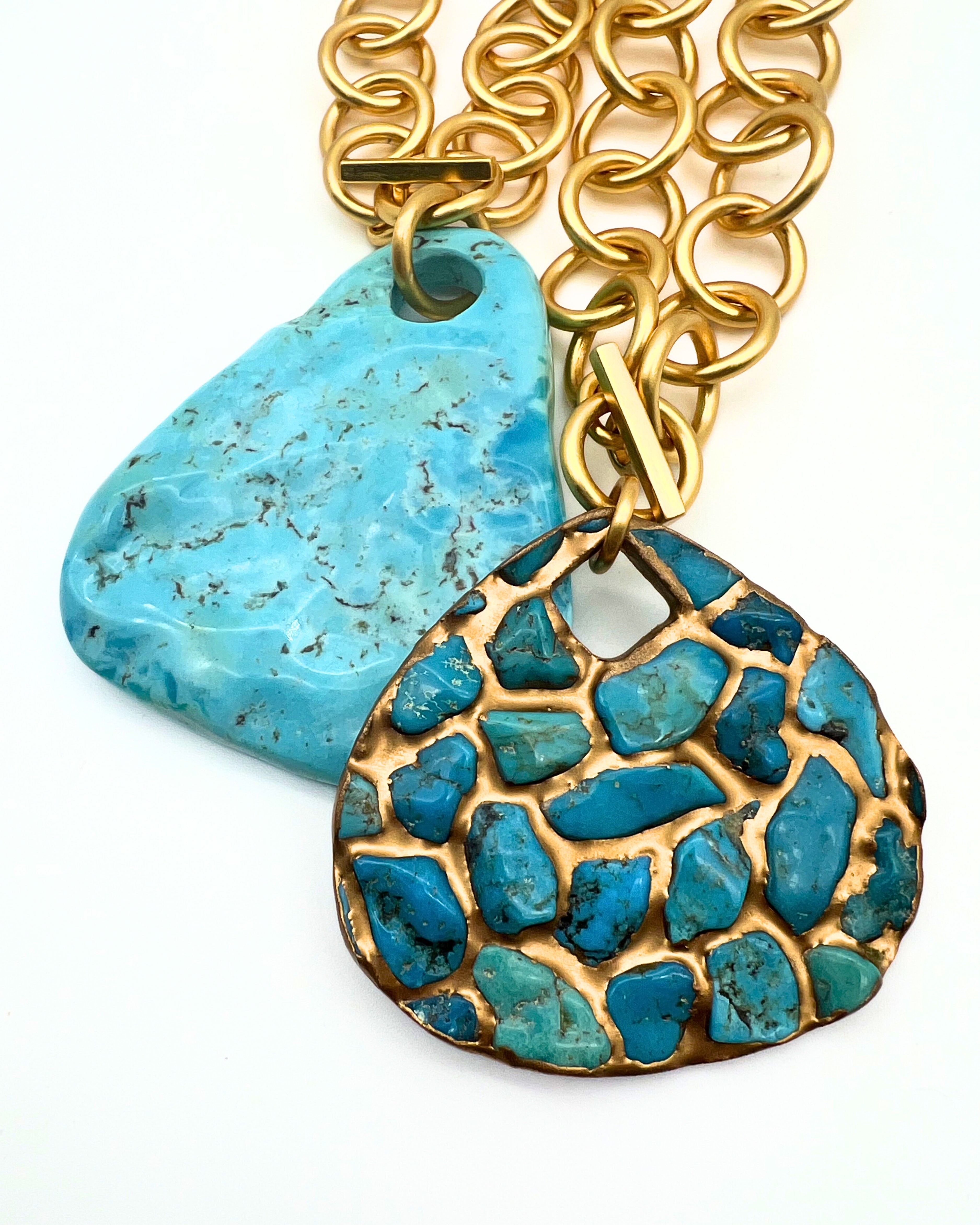 Turquoise Pendant Necklace