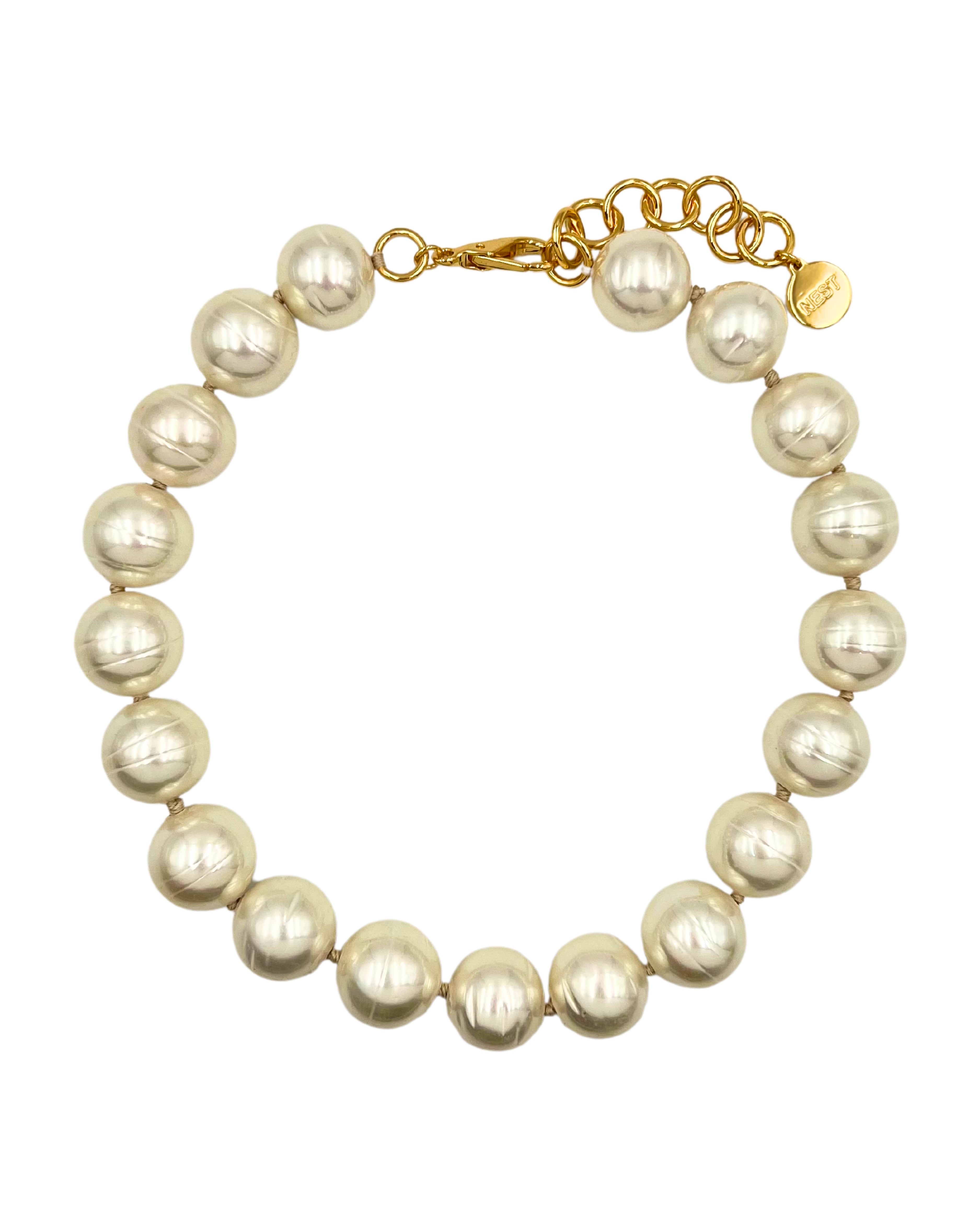 Pearl Statement Strand Necklace