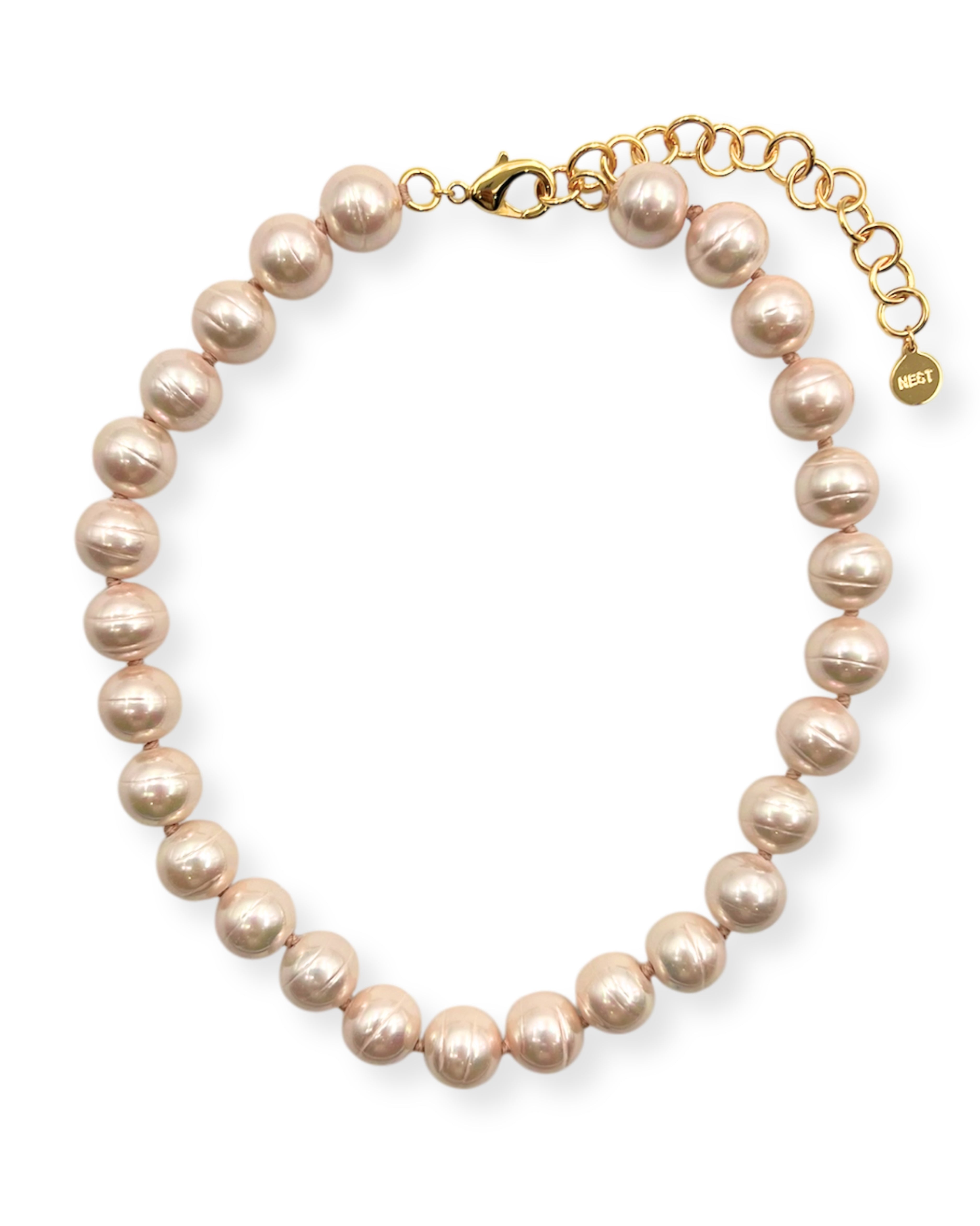 Pink Pearl Strand Necklace