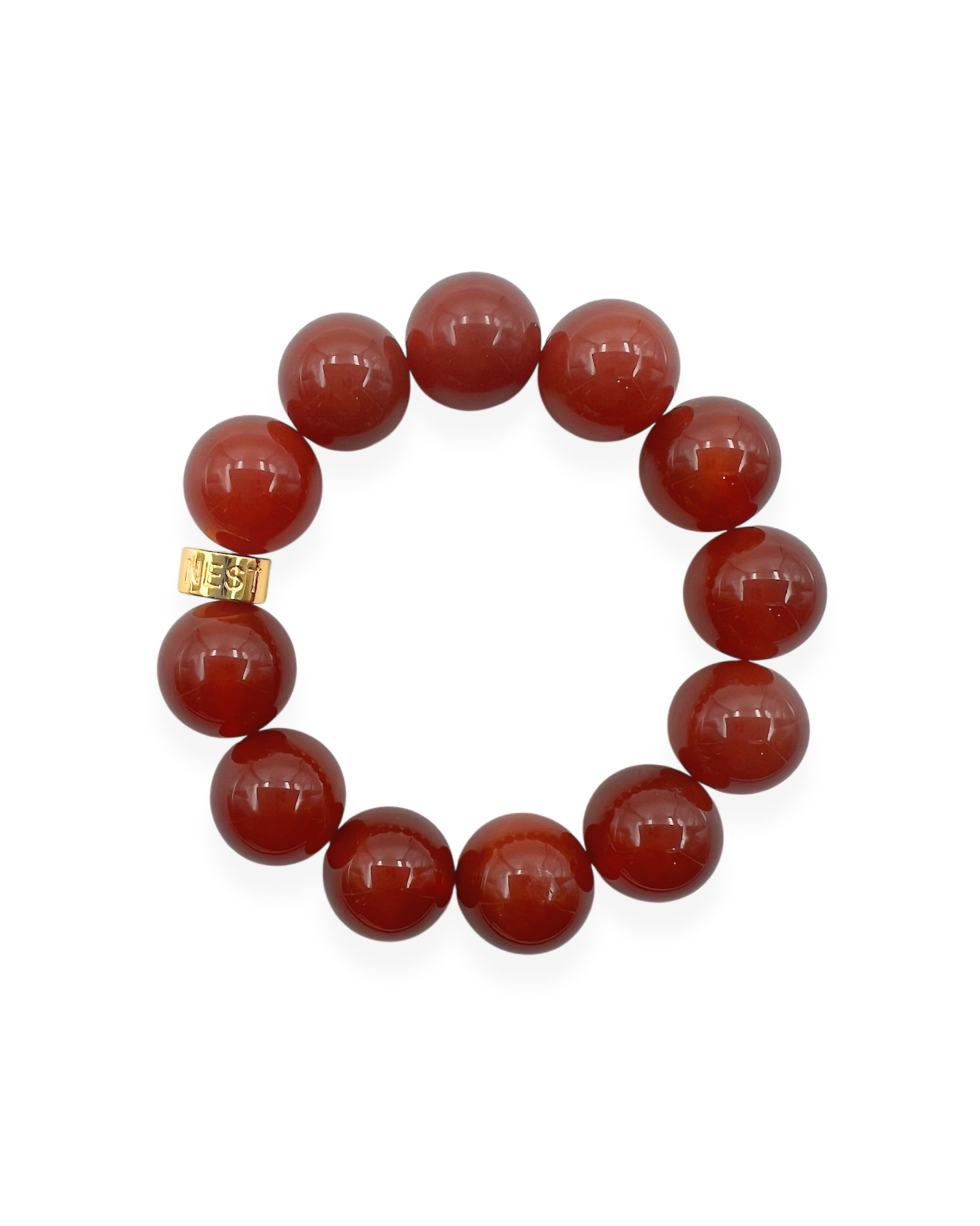 Carnelian Stretch Bracelet