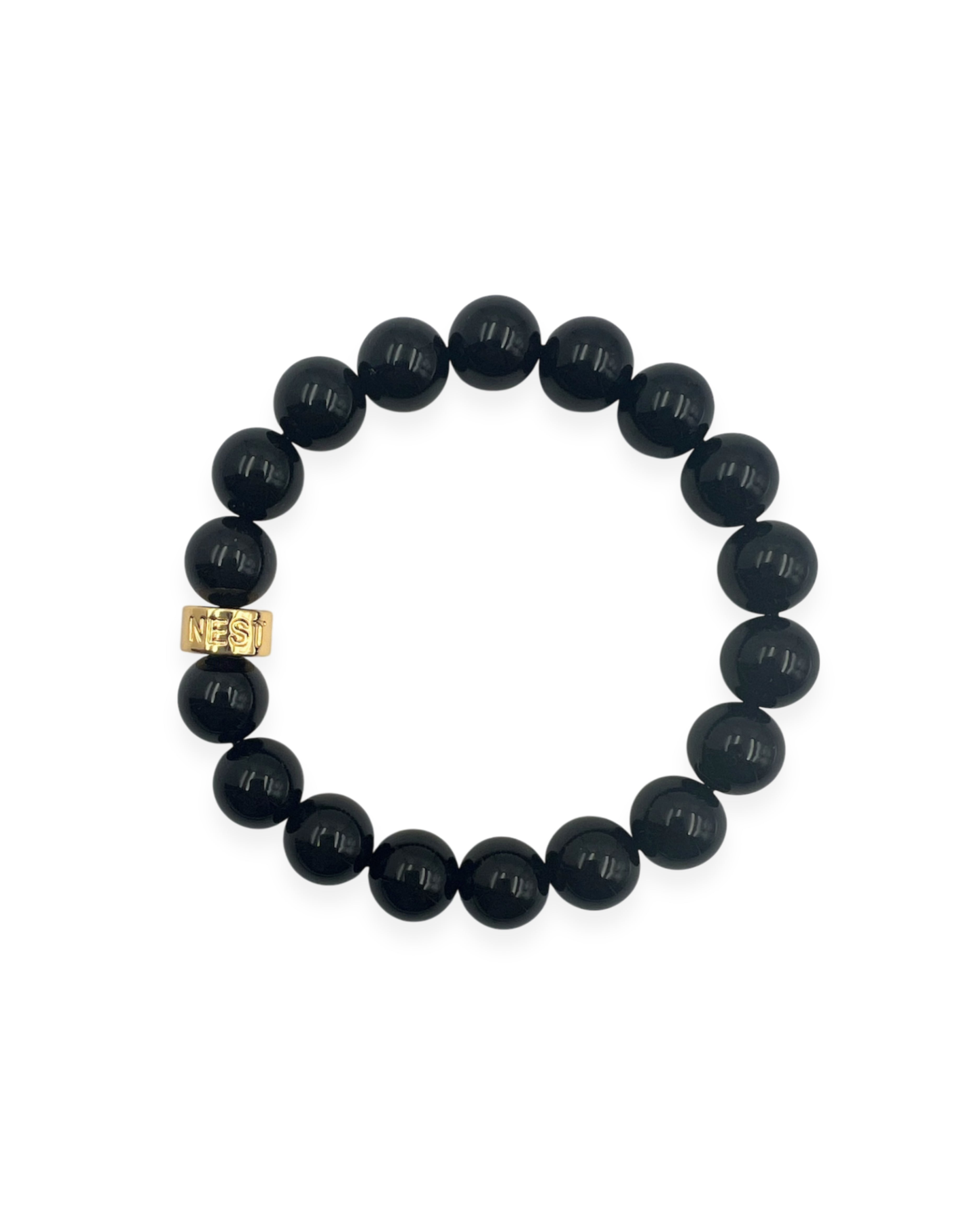 Black Onyx Stretch Bracelet