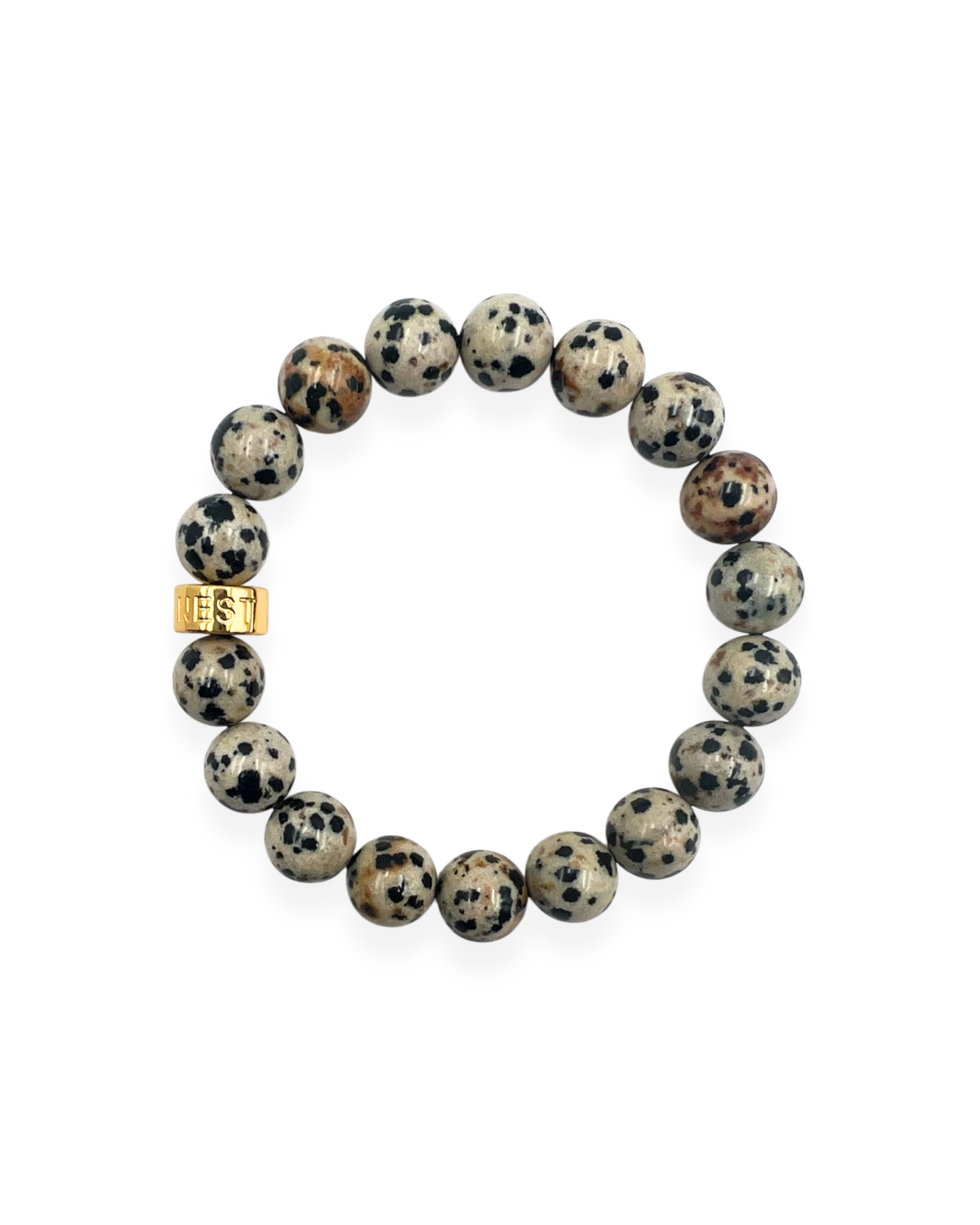 Dalmatian Jasper Stretch Bracelet