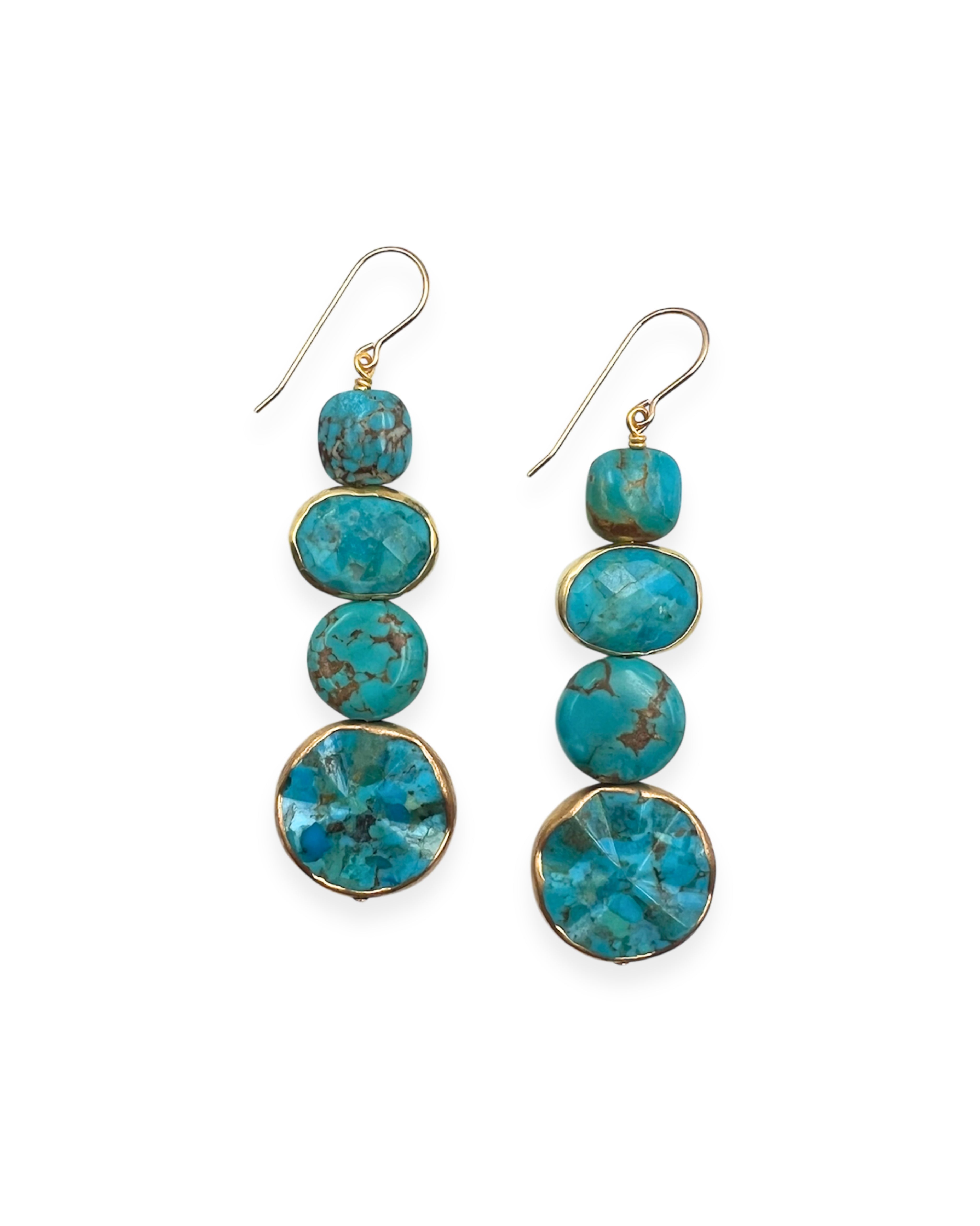 Turquoise Linear Earrings