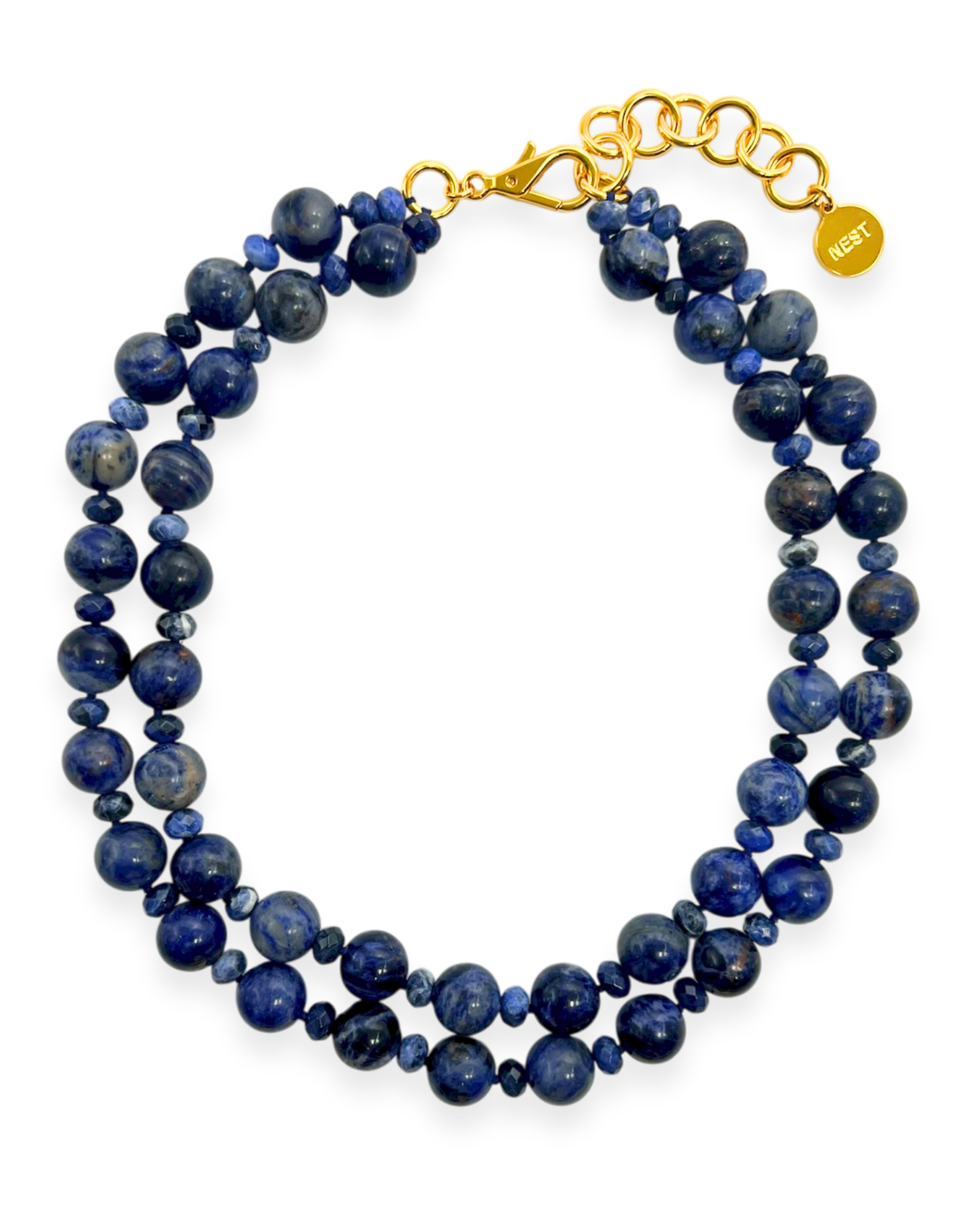 Sodalite Double Strand Necklace