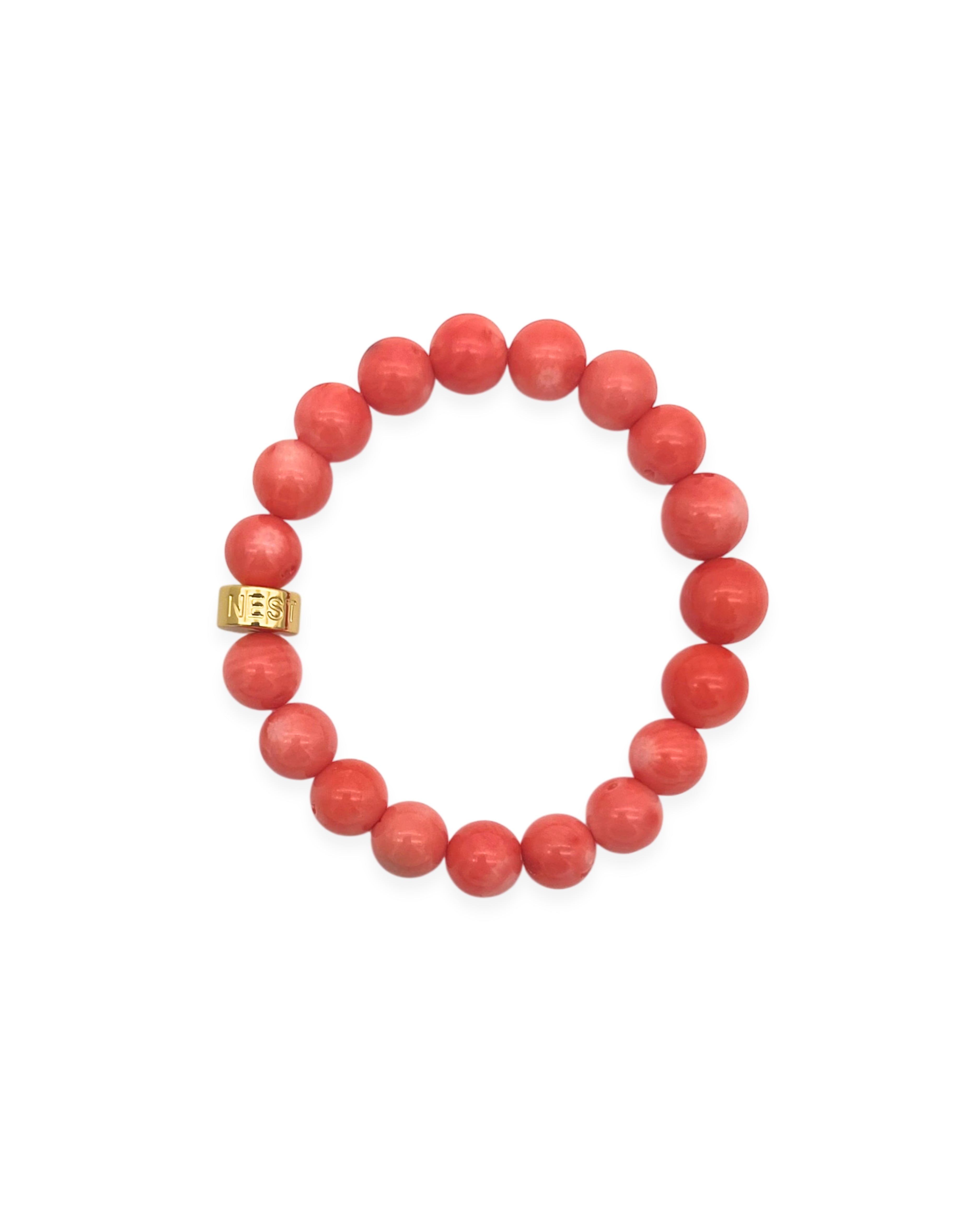 Coral Stretch Bracelet
