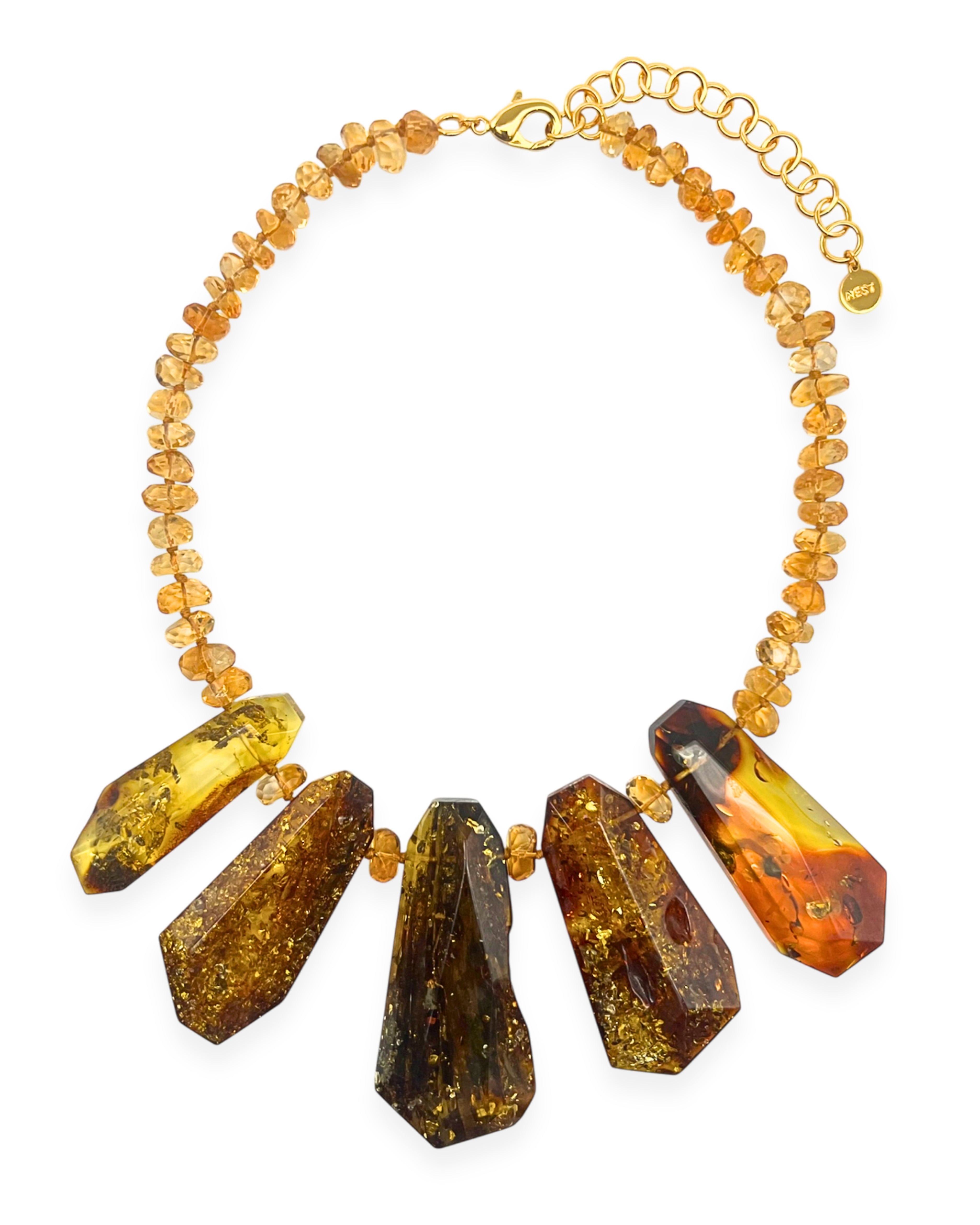 Amber Statement Necklace
