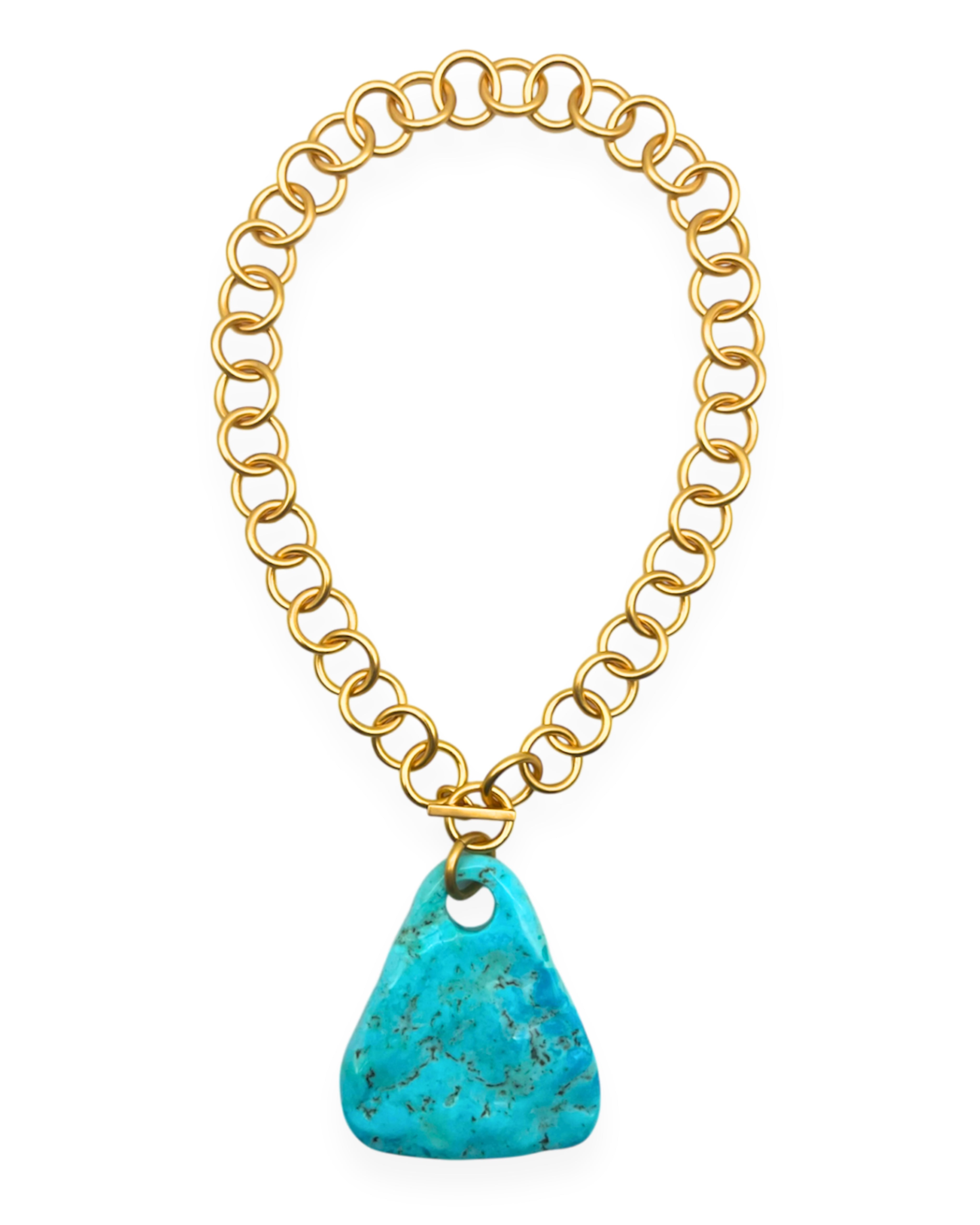 Turquoise Pendant Necklace