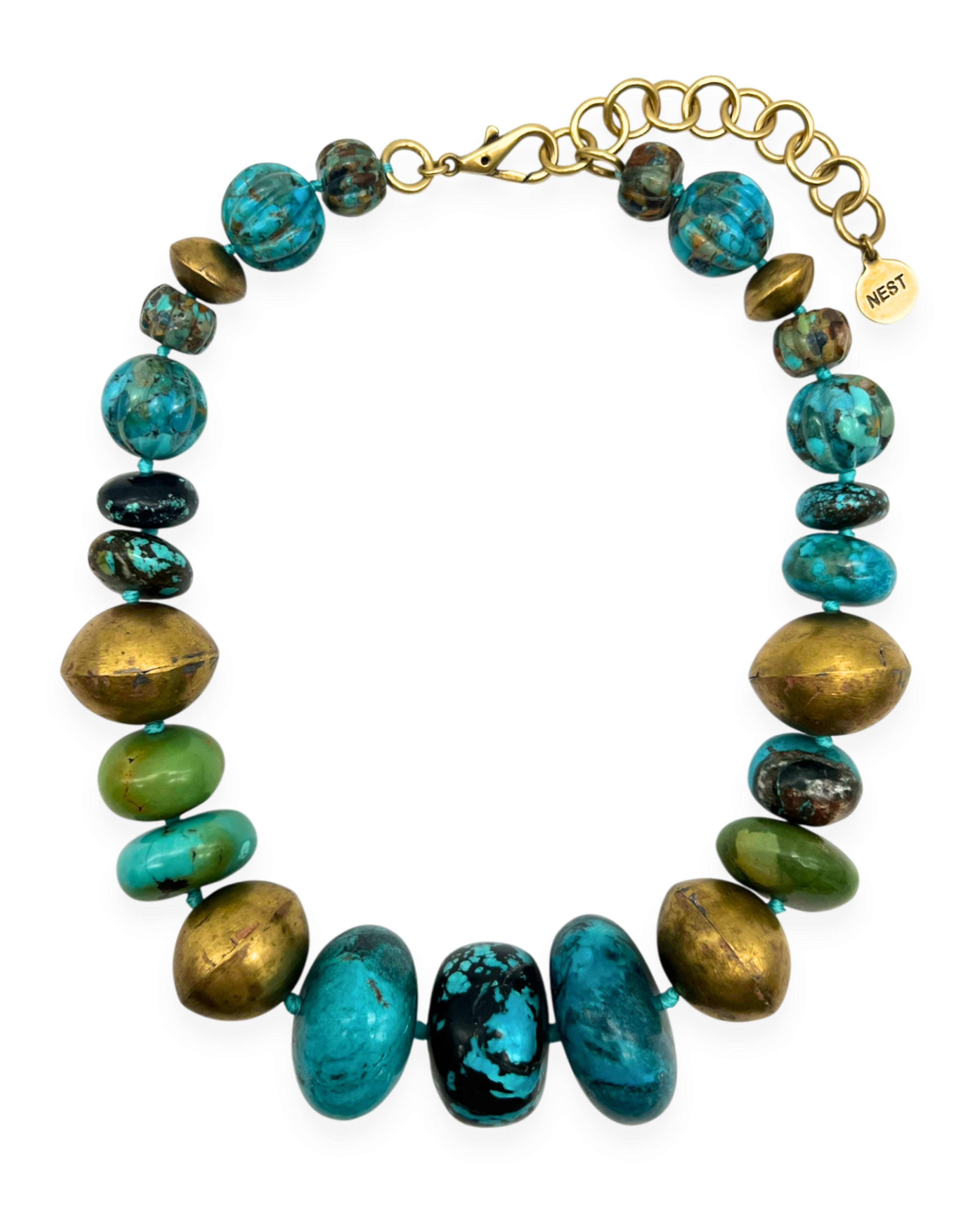 Graduated Turquoise Necklace