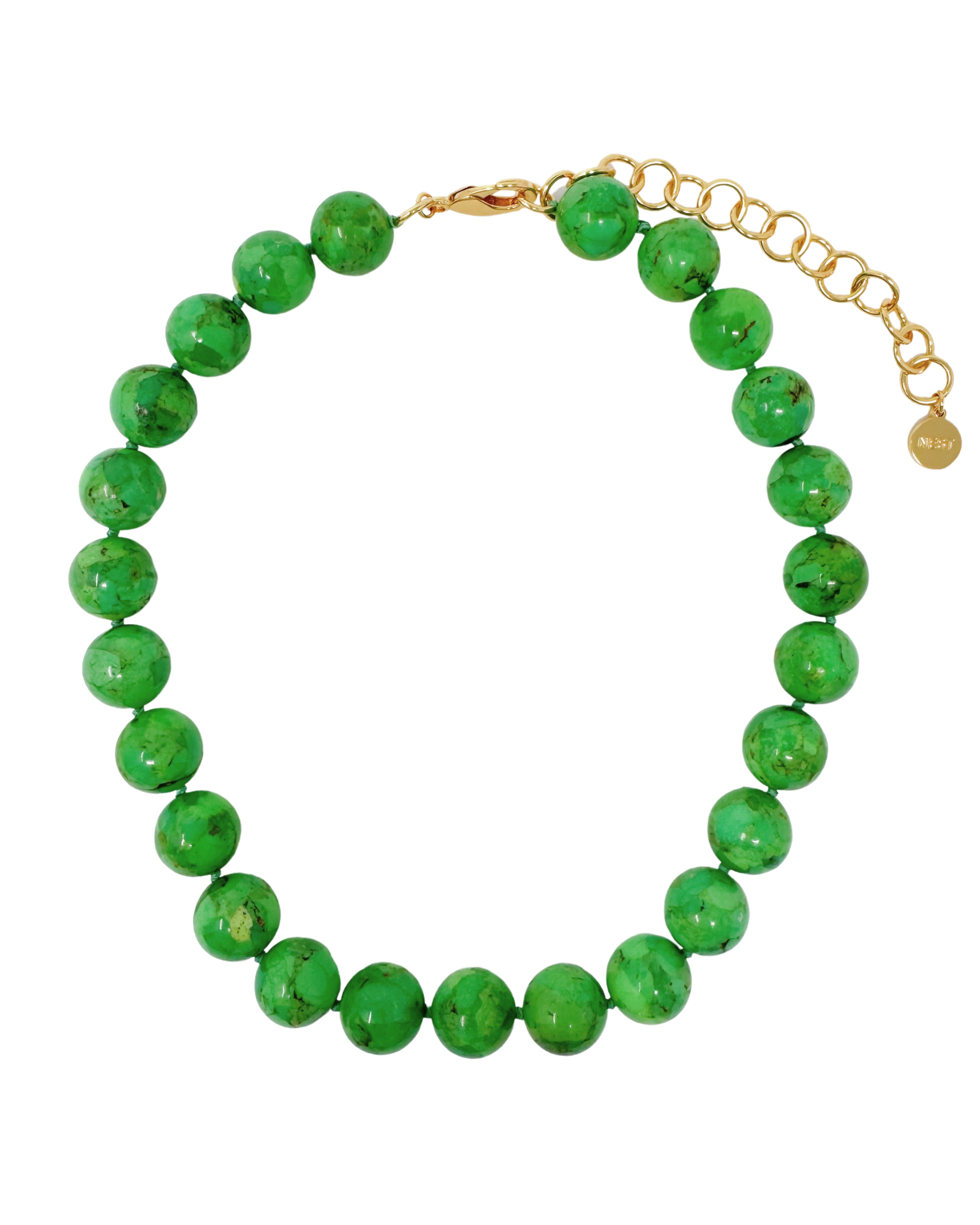 Green Turquoise Strand Necklace