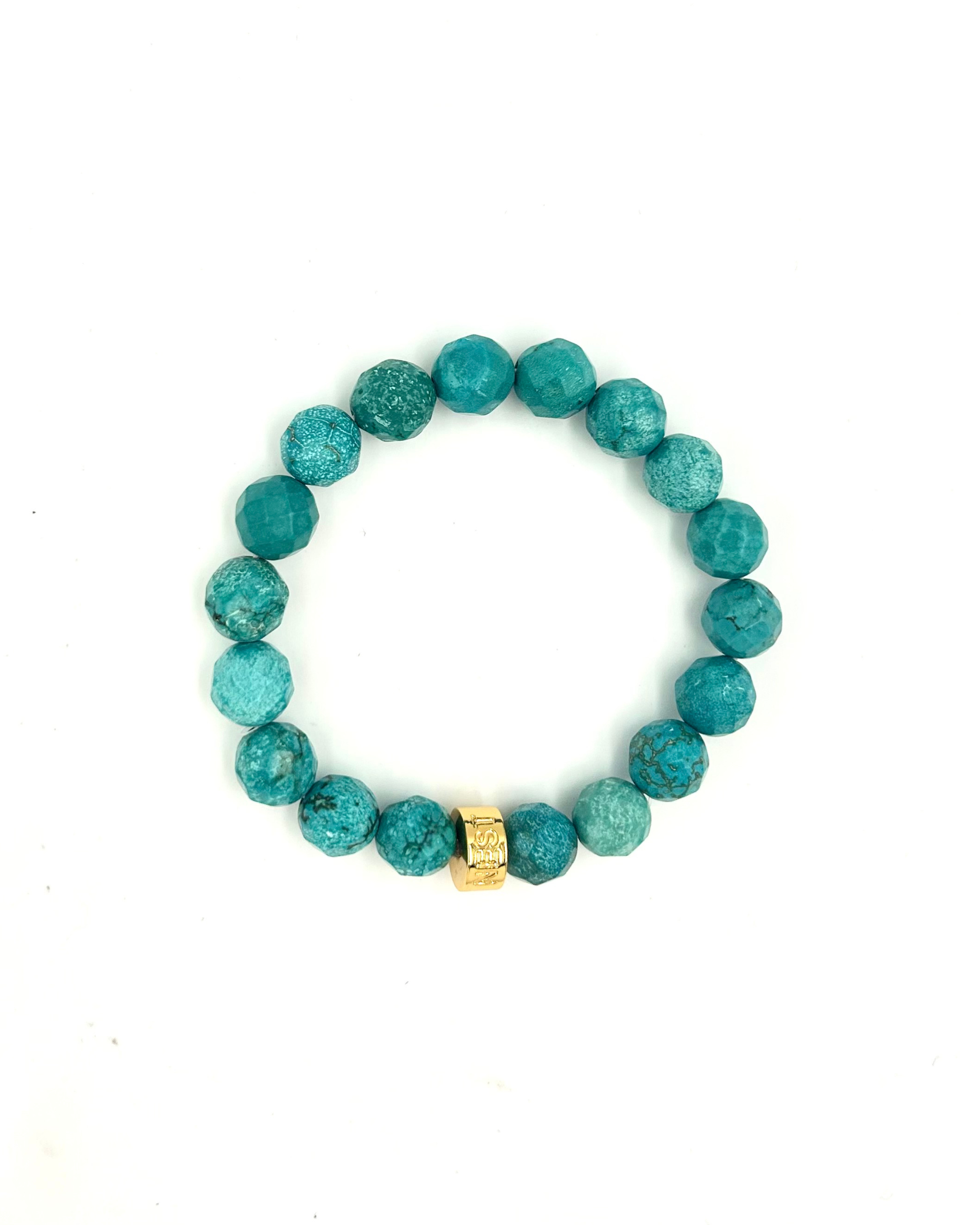 Turquoise Jasper Stretch Bracelet