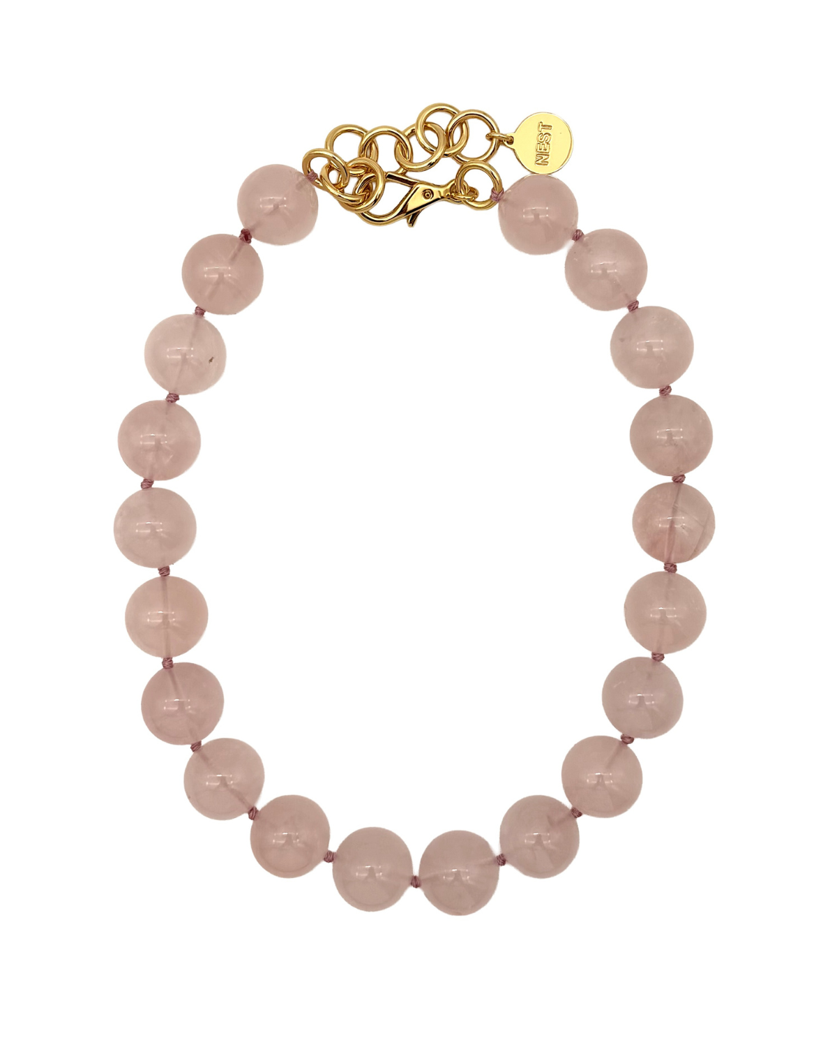 Rose Quartz Statement Strand